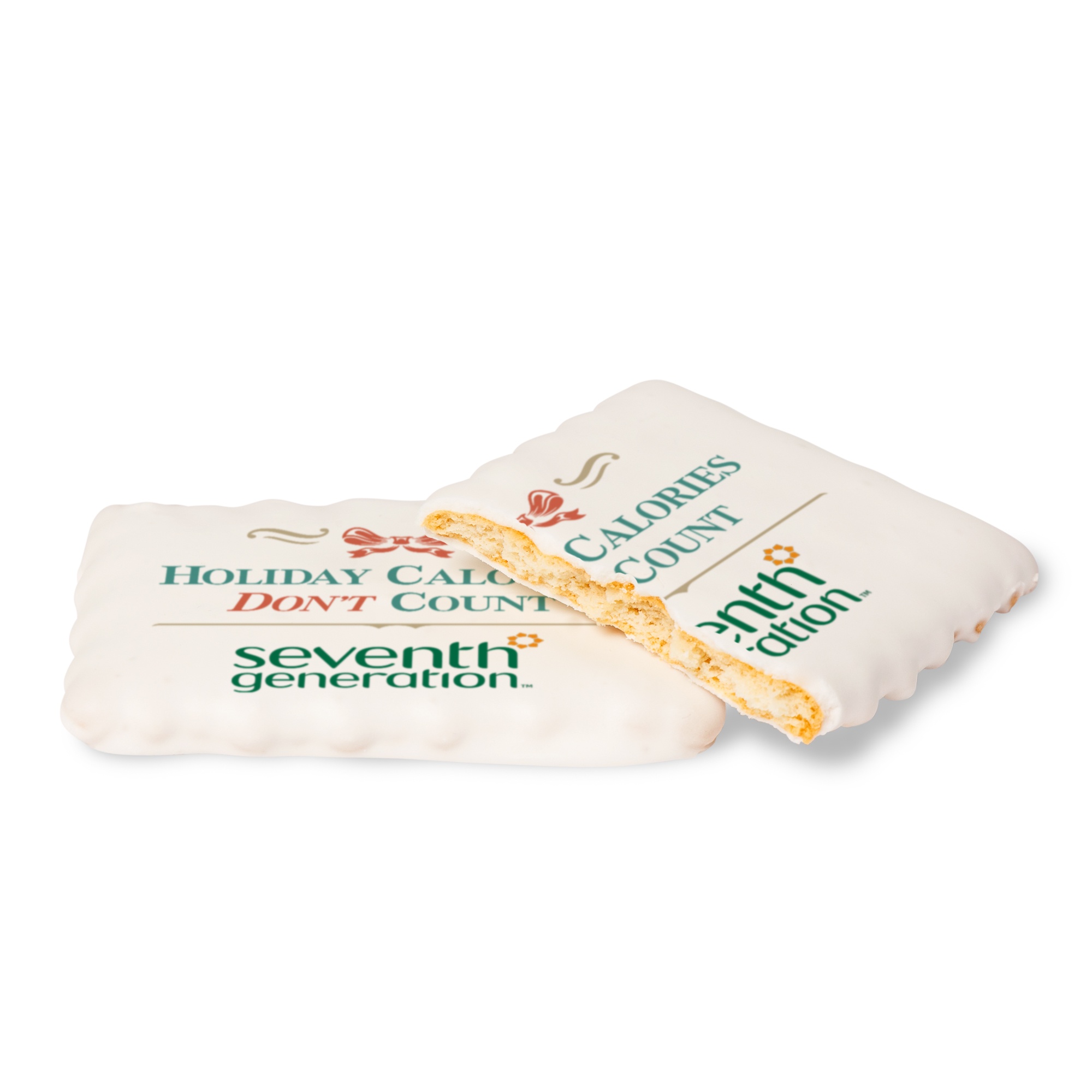 Iced Rectangle Cookie- Custom Logo 1