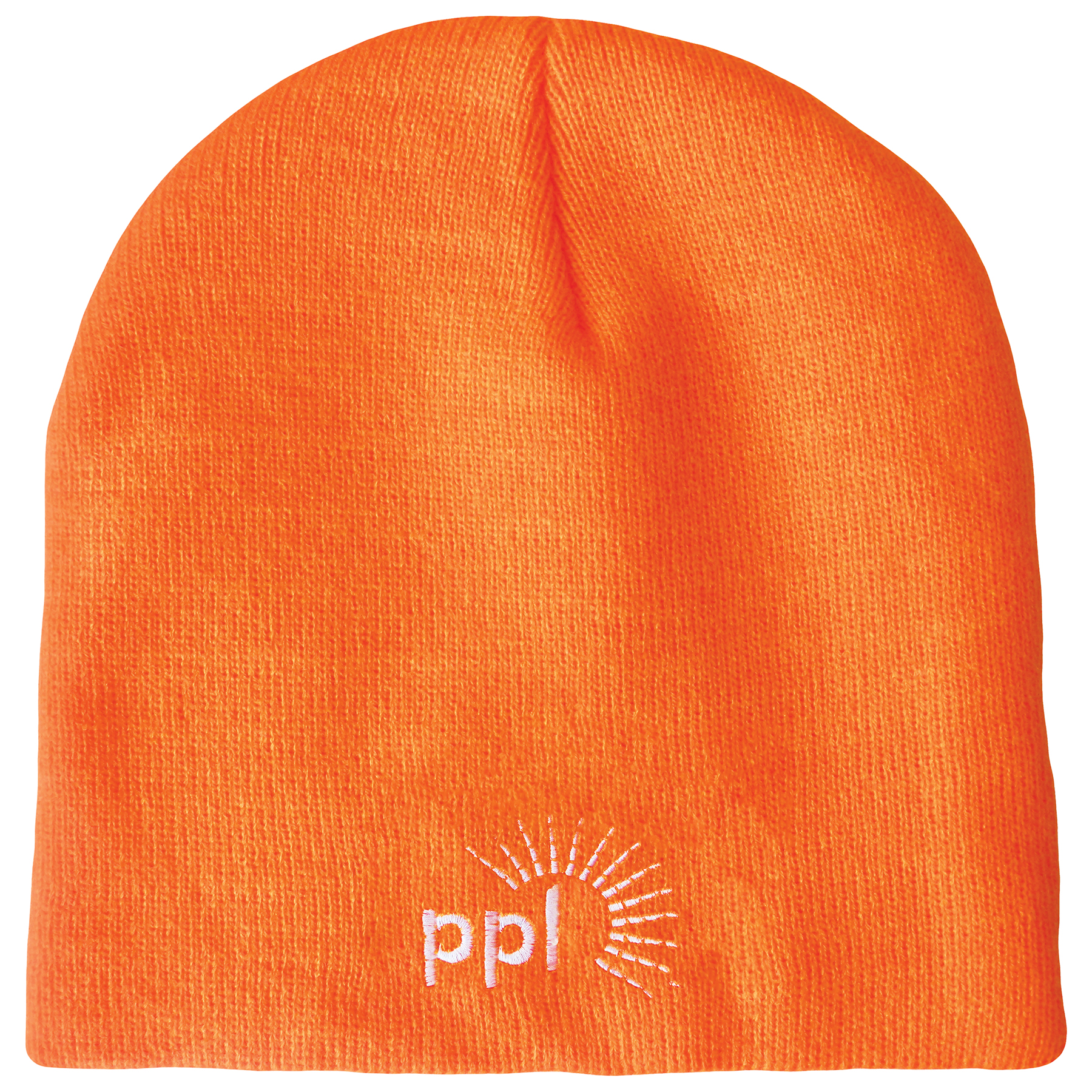 Knit Beanie with No Pom and No Cuff (Embroidery Logo) 9