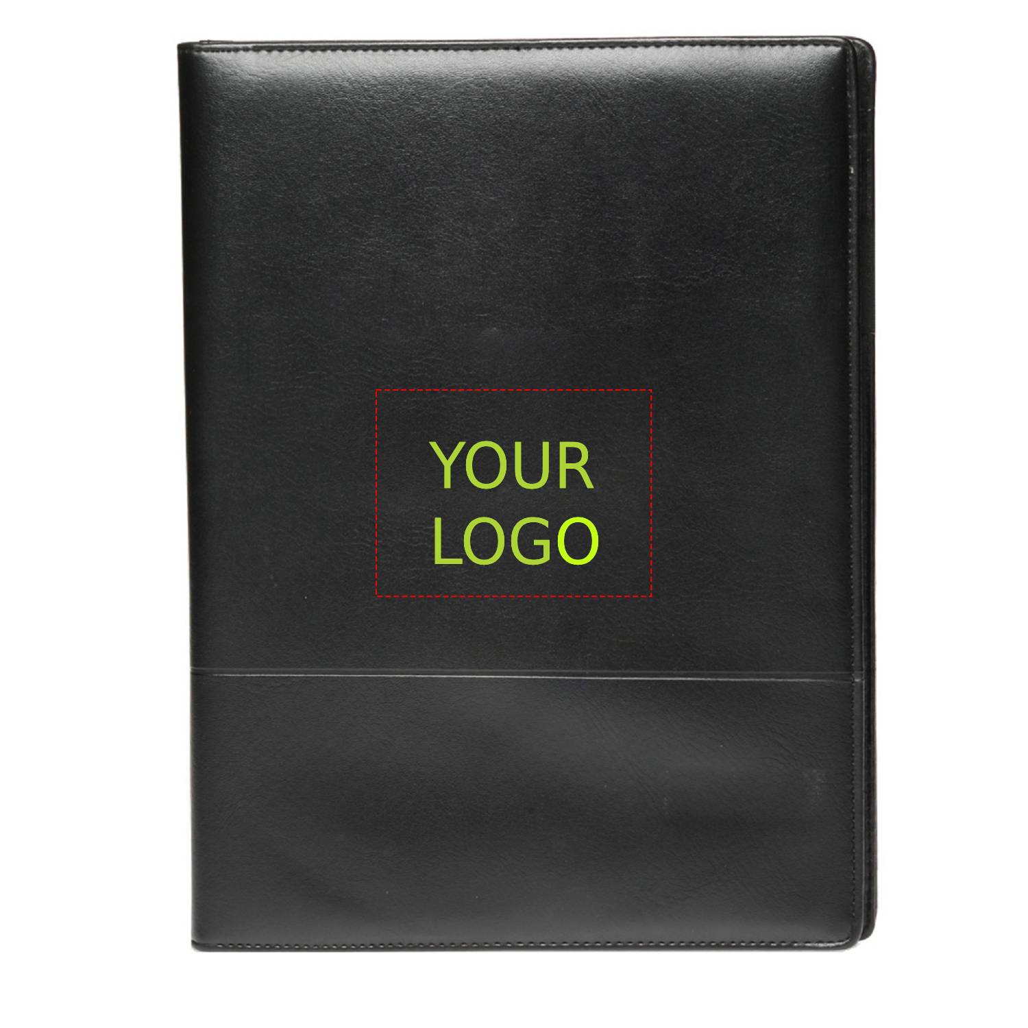 Document Holder Stitched Leather Padfolio 4