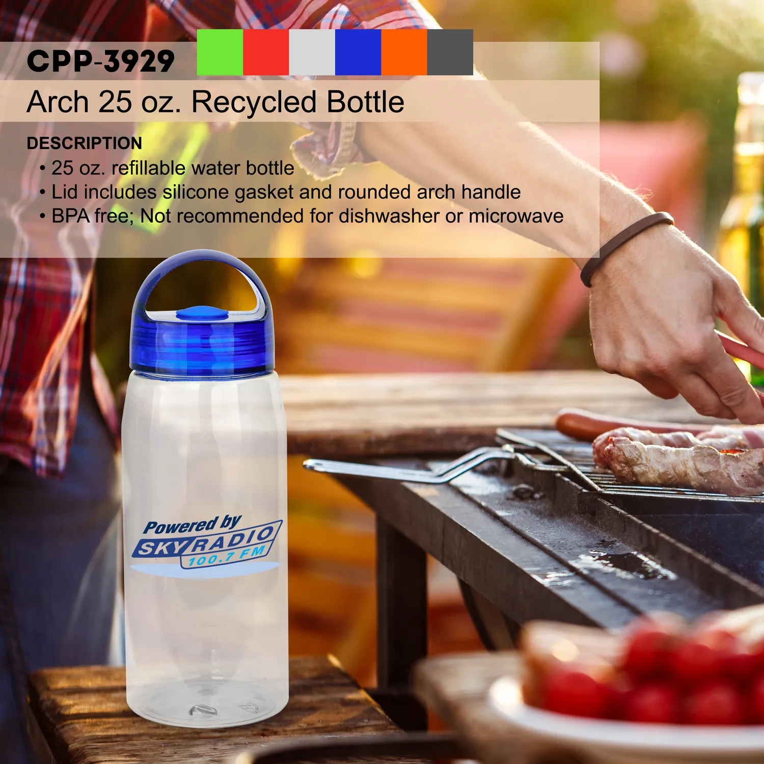 Arch 25 oz. Recycled Bottle 15
