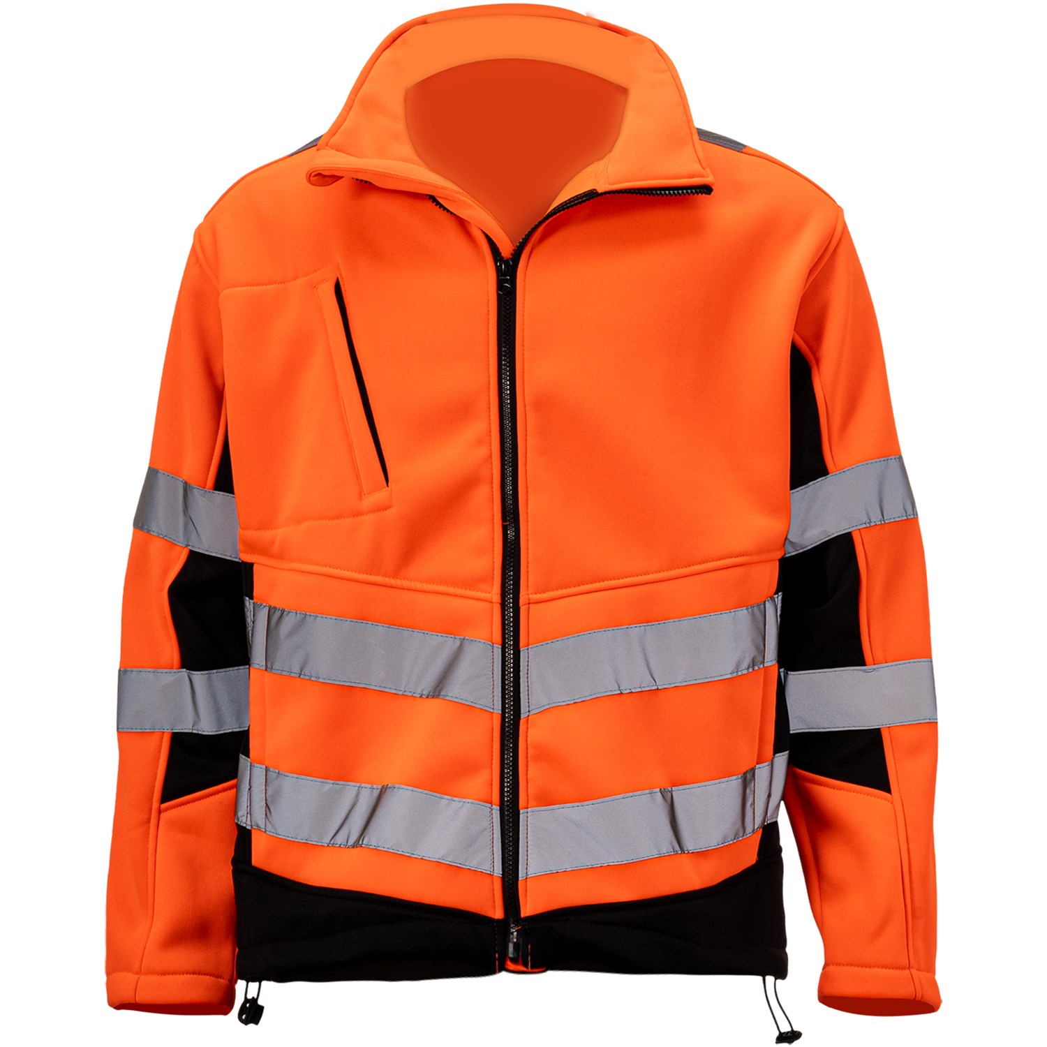 Class 3 Two Tone Reflective Tape Safety Jacket with Pocket 4