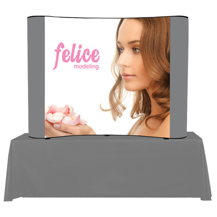 Tabletop Pop-up 8 ft. Fabric Package -LAM 3