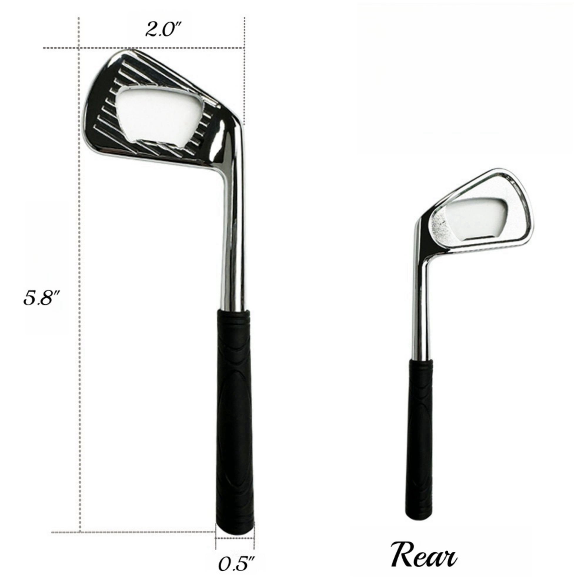 Zinc Alloy Golf-Shaped Bottle Opener 5