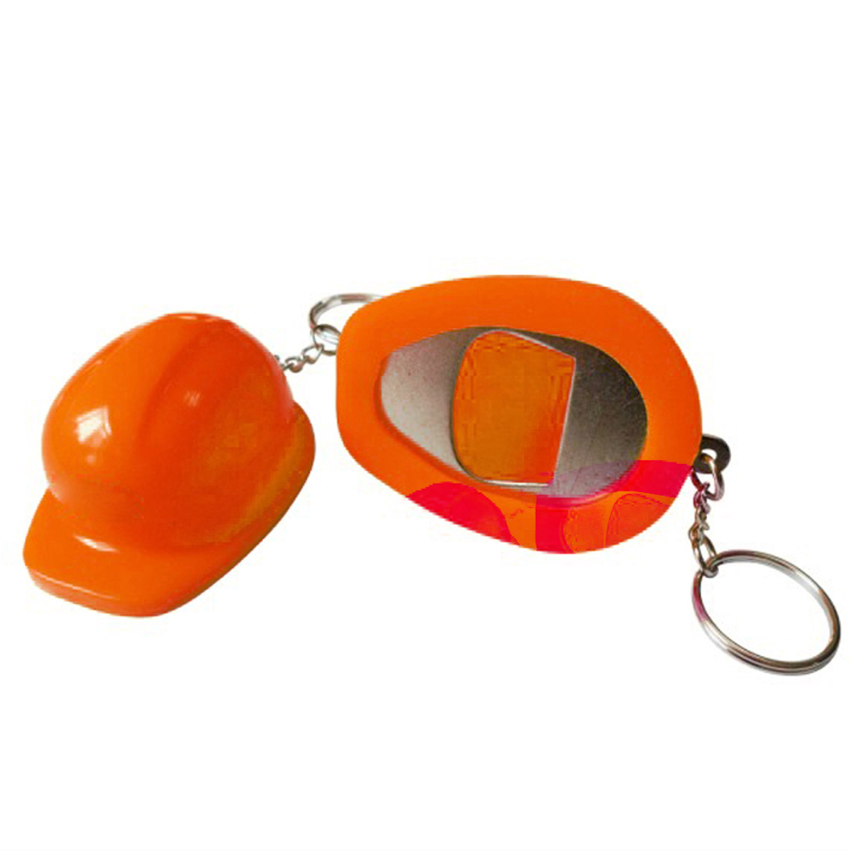 Safety Helmet Bottle Opener Keychain 2