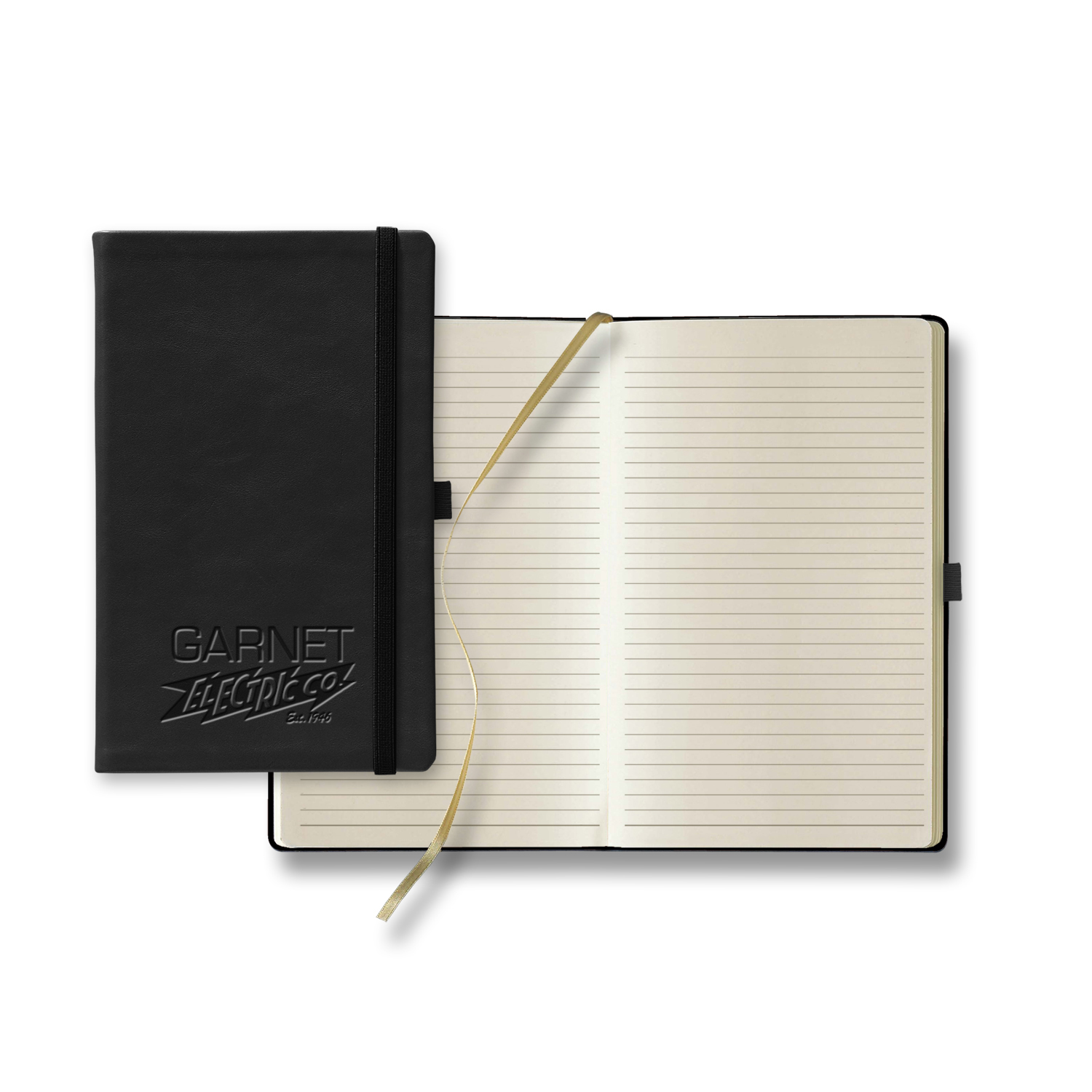 Castelli Calf Leather Medio Lined Ivory Page Journal 4