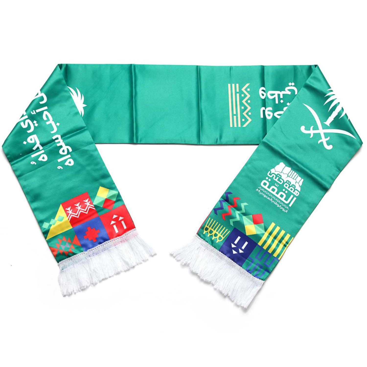Premium Summer Sublimation Printing Scarf w/ Tassel 7