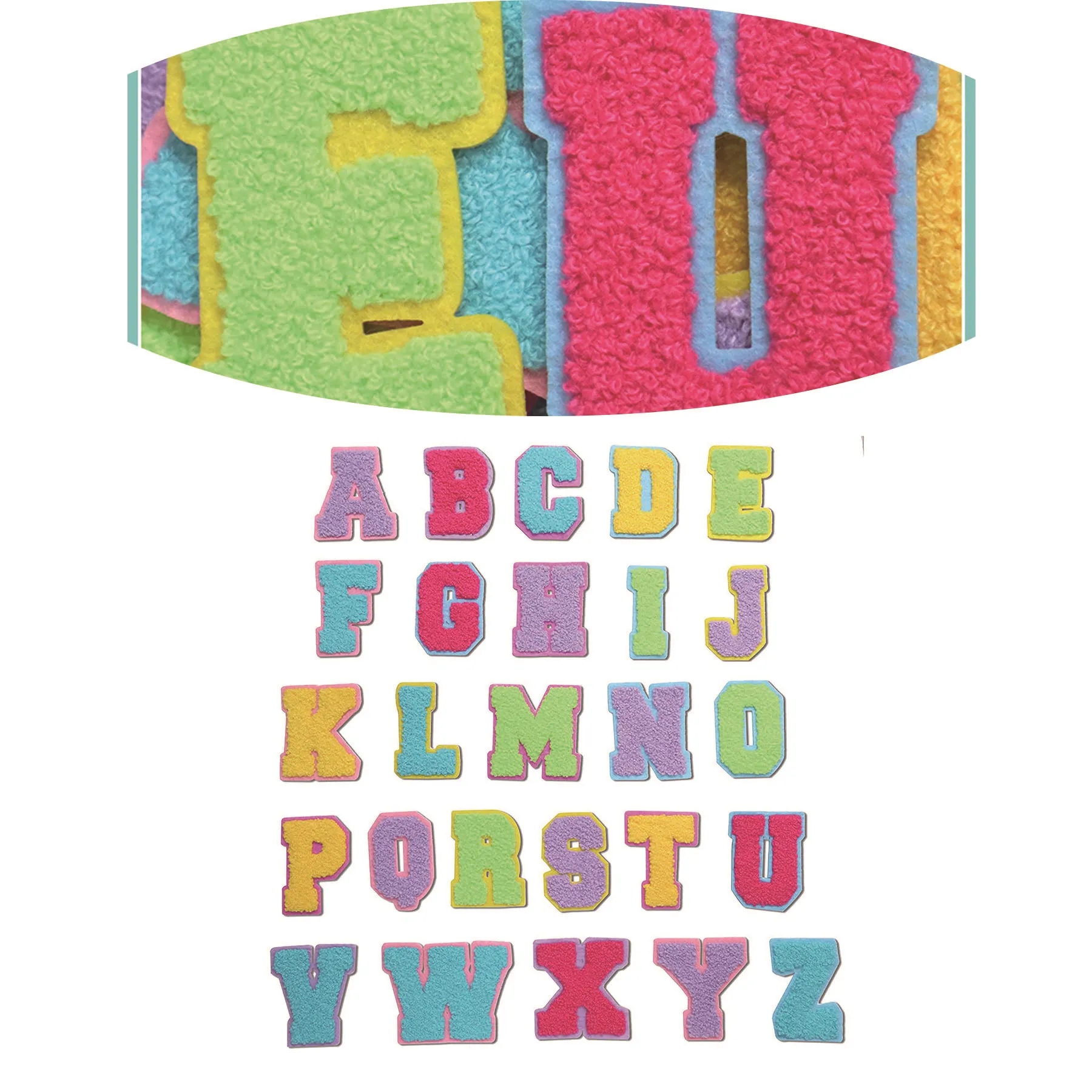 Personalized Chenille Patches