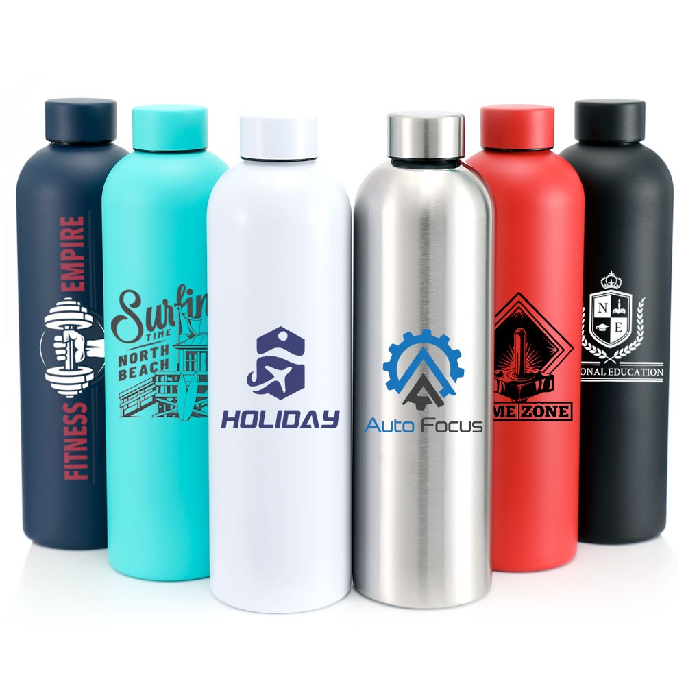 25 Oz. Water Bottle Double Insulated Stainless Steel, custom water bottle with logo imprint 2