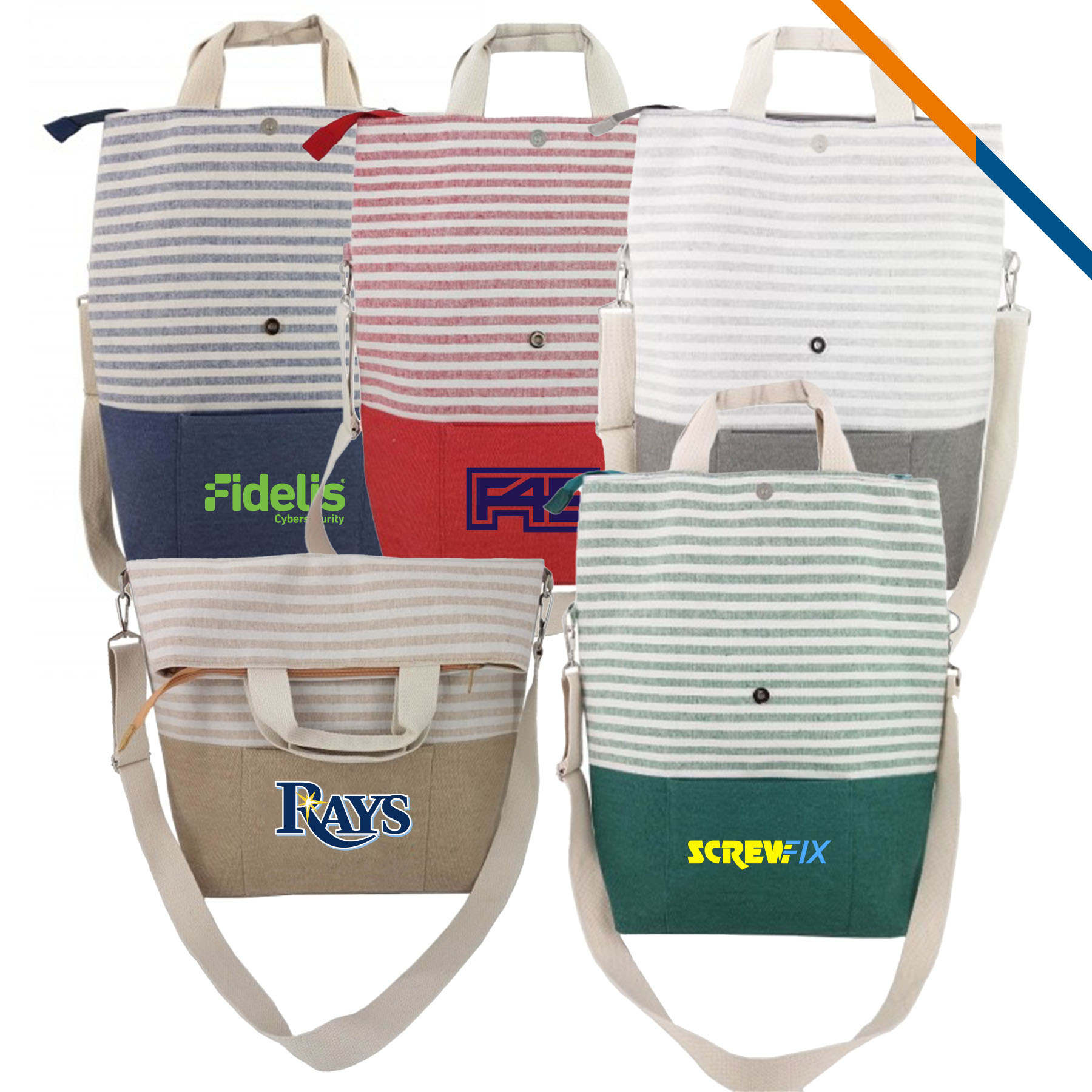 Orium Jute Tote Bag, custom tote bag with logo imprint 3
