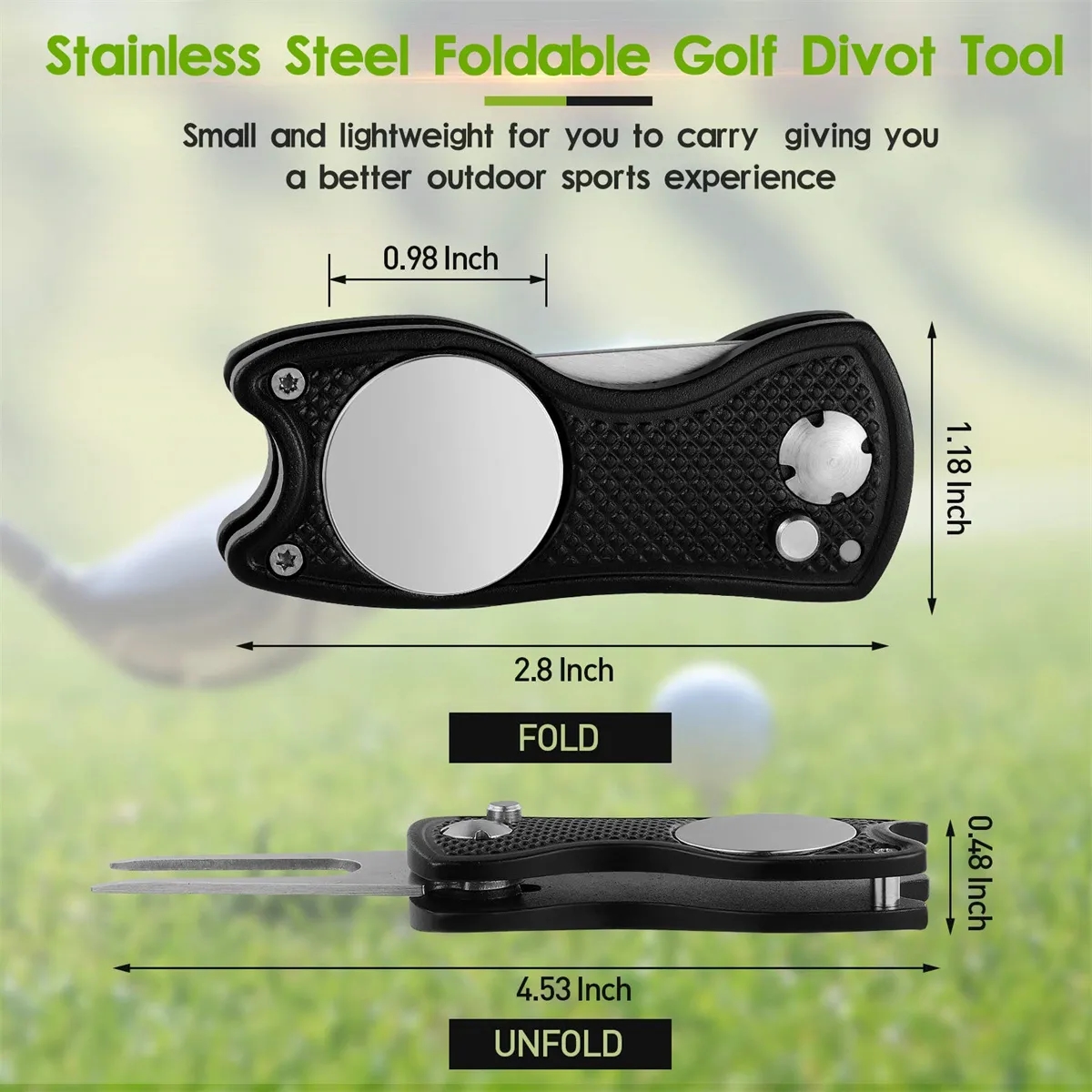 Divot Tool With Ball Marker 4
