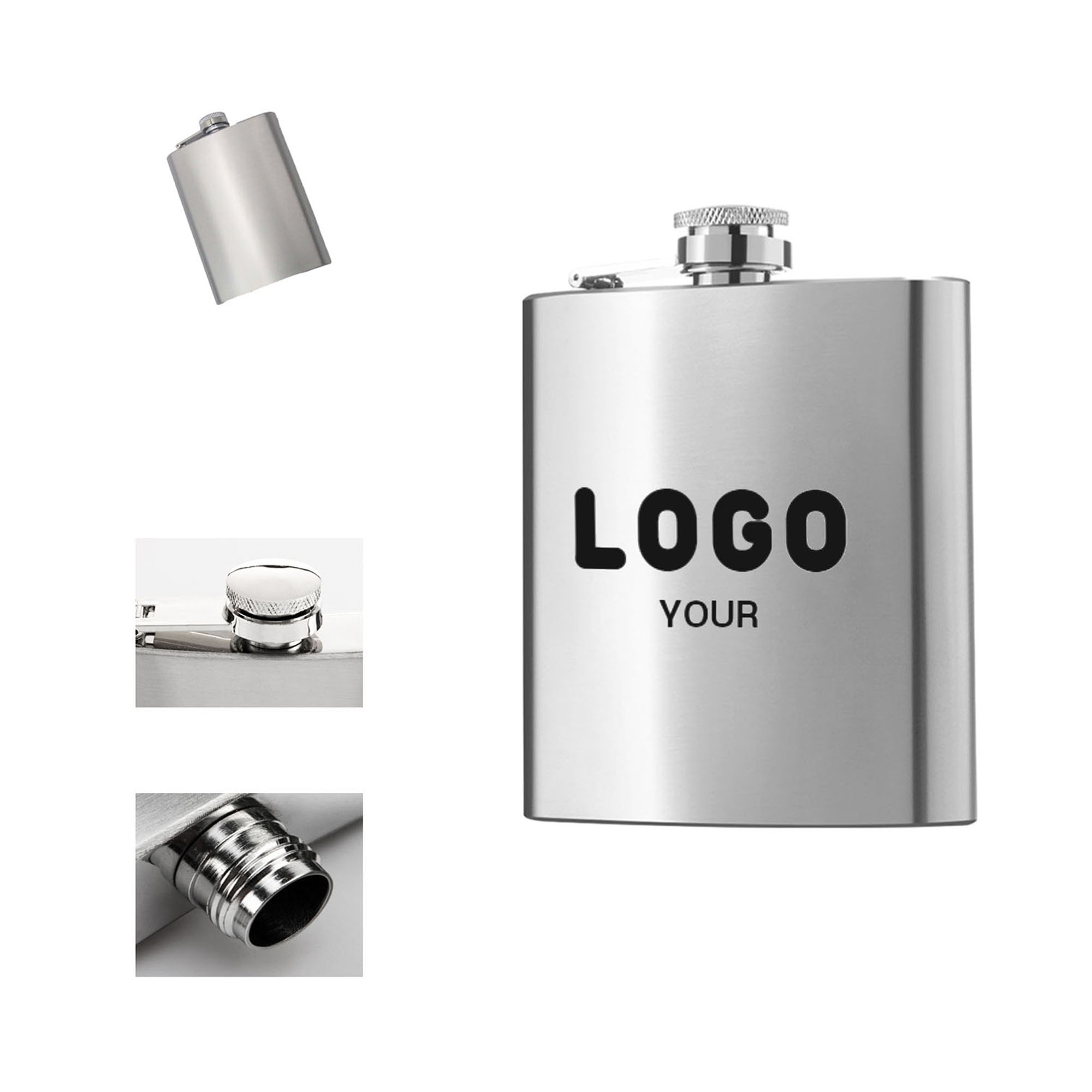 8Oz Hip Flasks for Liquor 2