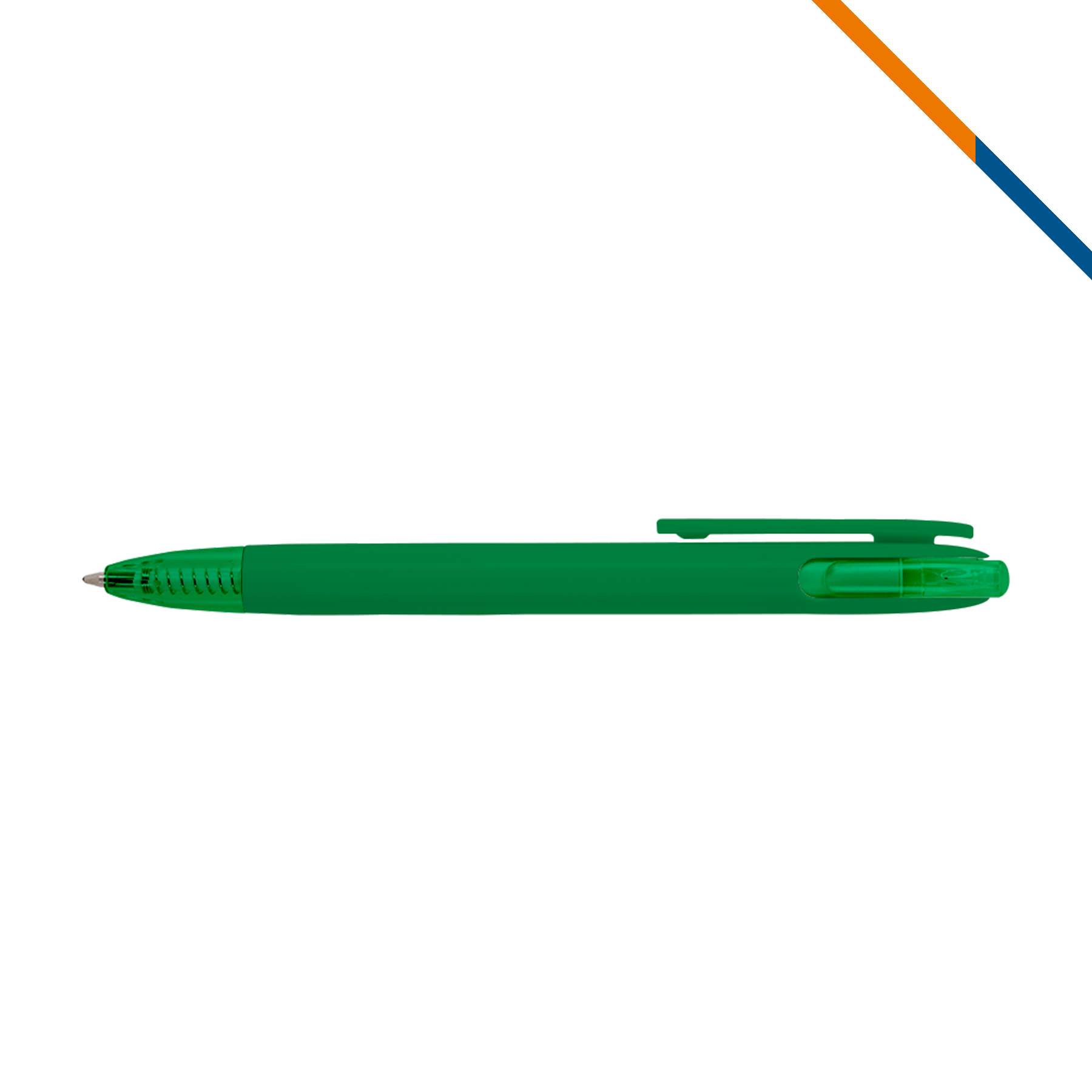 RiffWrite Recycled Ballpoint With Transparent Plunger 8