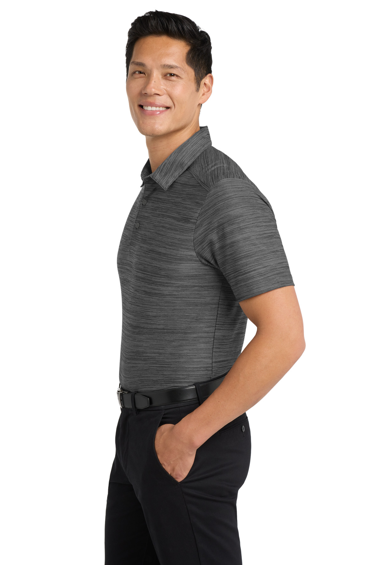 Port Authority Stretch Heather Polo K583 9