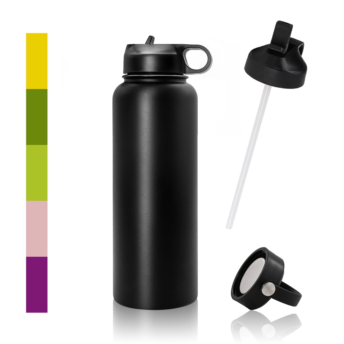 32oz Vacuum Insulated Stainless Steel Water Bottle, custom water bottle with logo imprint 4