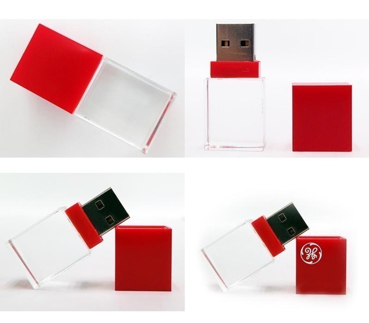 Lightweight Mini Crystal USB Flash Drive 3