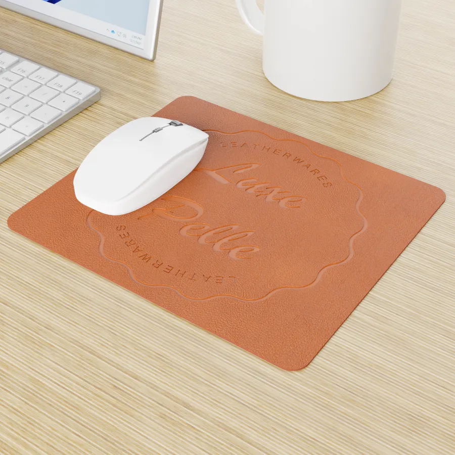 Custom Leather Mouse Pad 5