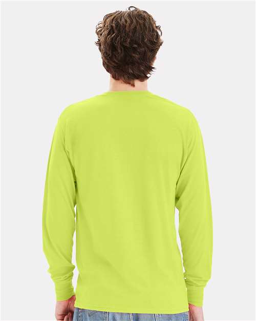 Unisex Workwear Long Sleeve Pocket T-Shirt - W120 38