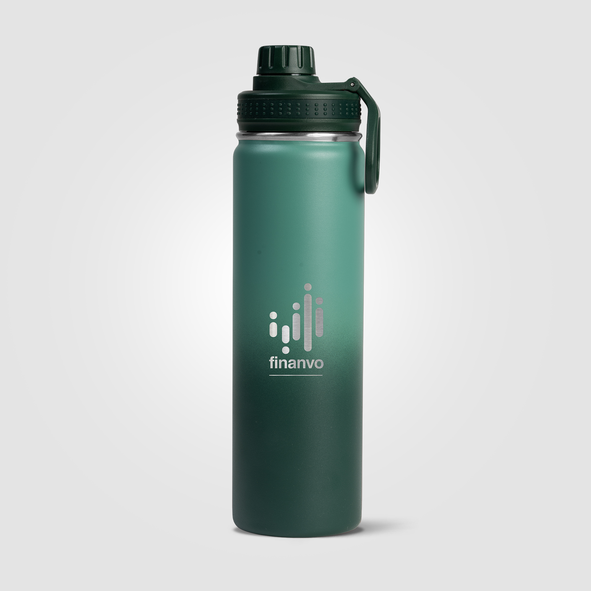 Alaska Ombre - 24 oz. Stainless Steel Double Wall Water Bottle 10
