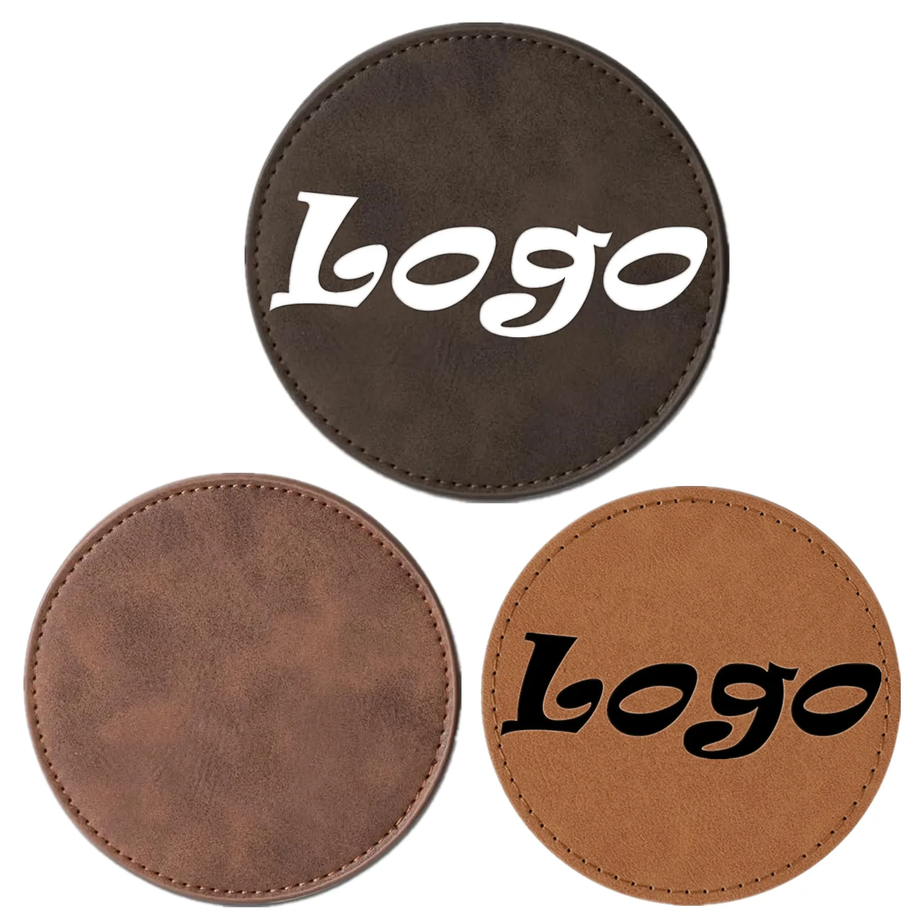 Leather Coasters 1
