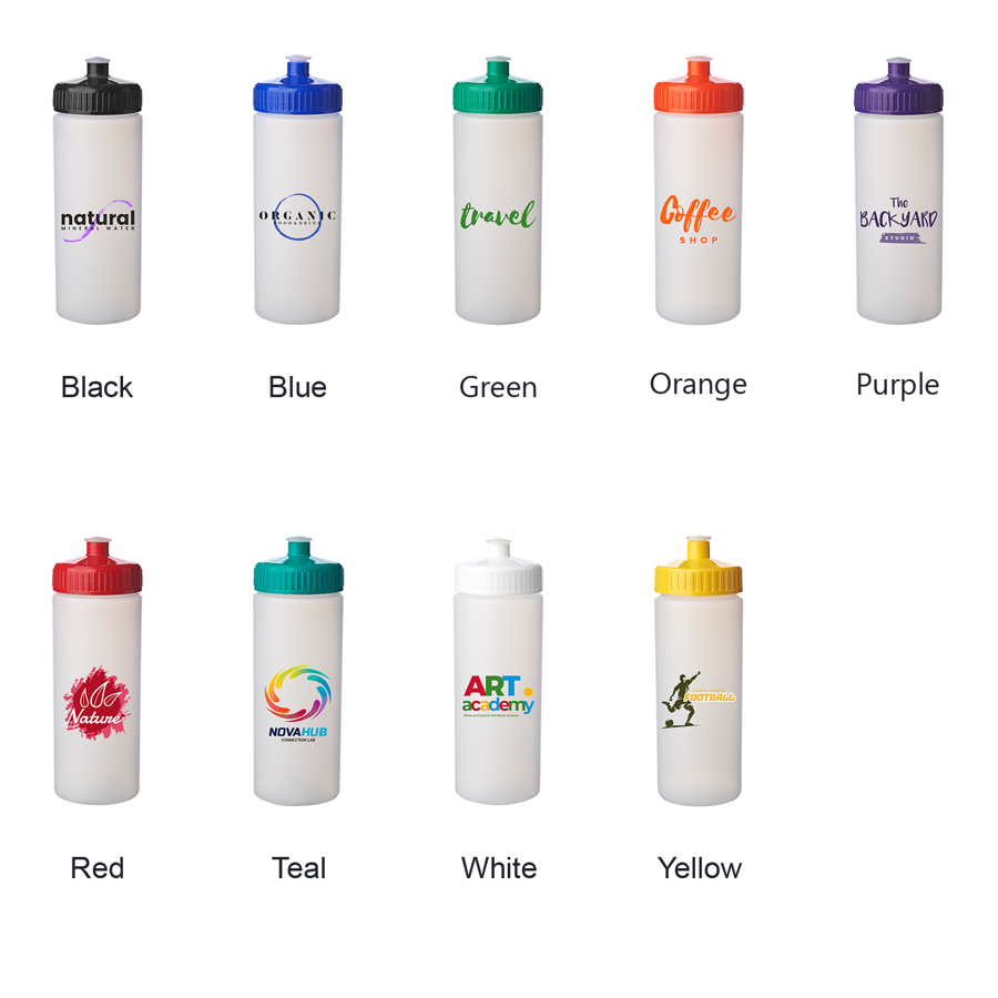 20 oz. Frosted Plastic Water Bottles 5