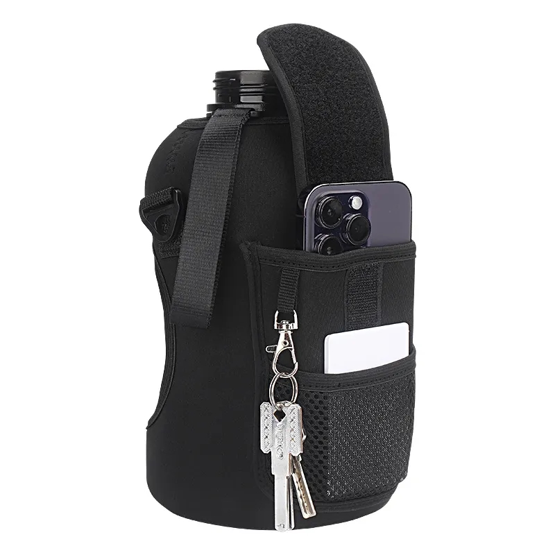 Half Gallon Water Bottle With Storage Sleeve 7