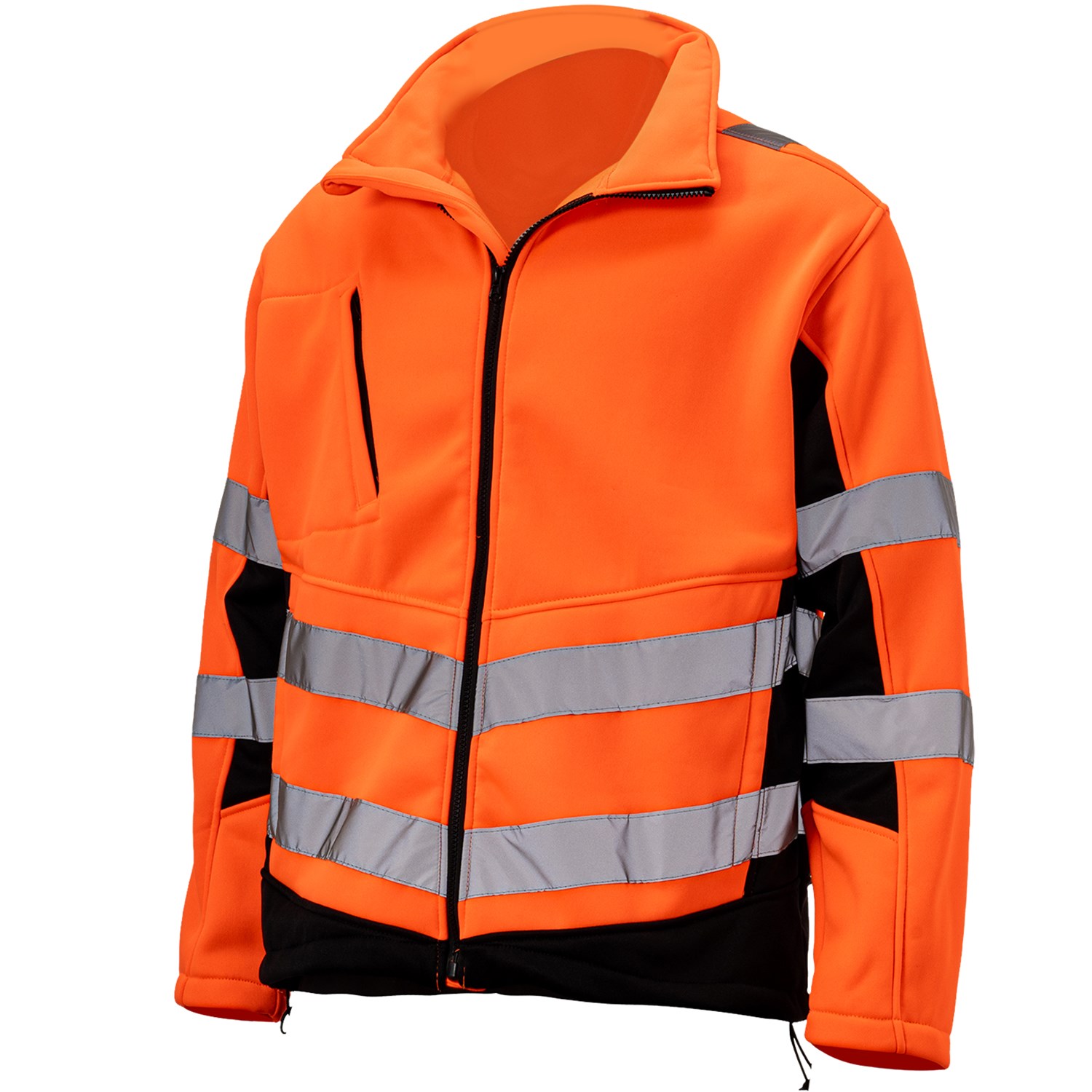Class 3 Two Tone Reflective Tape Safety Jacket with Pocket 2