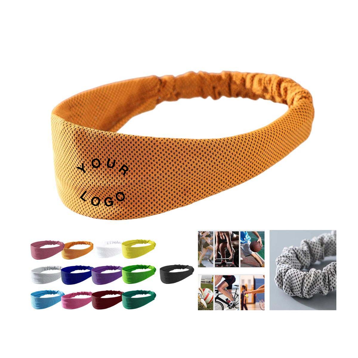 Moisture Wicking Headband for Running and Fitness 14