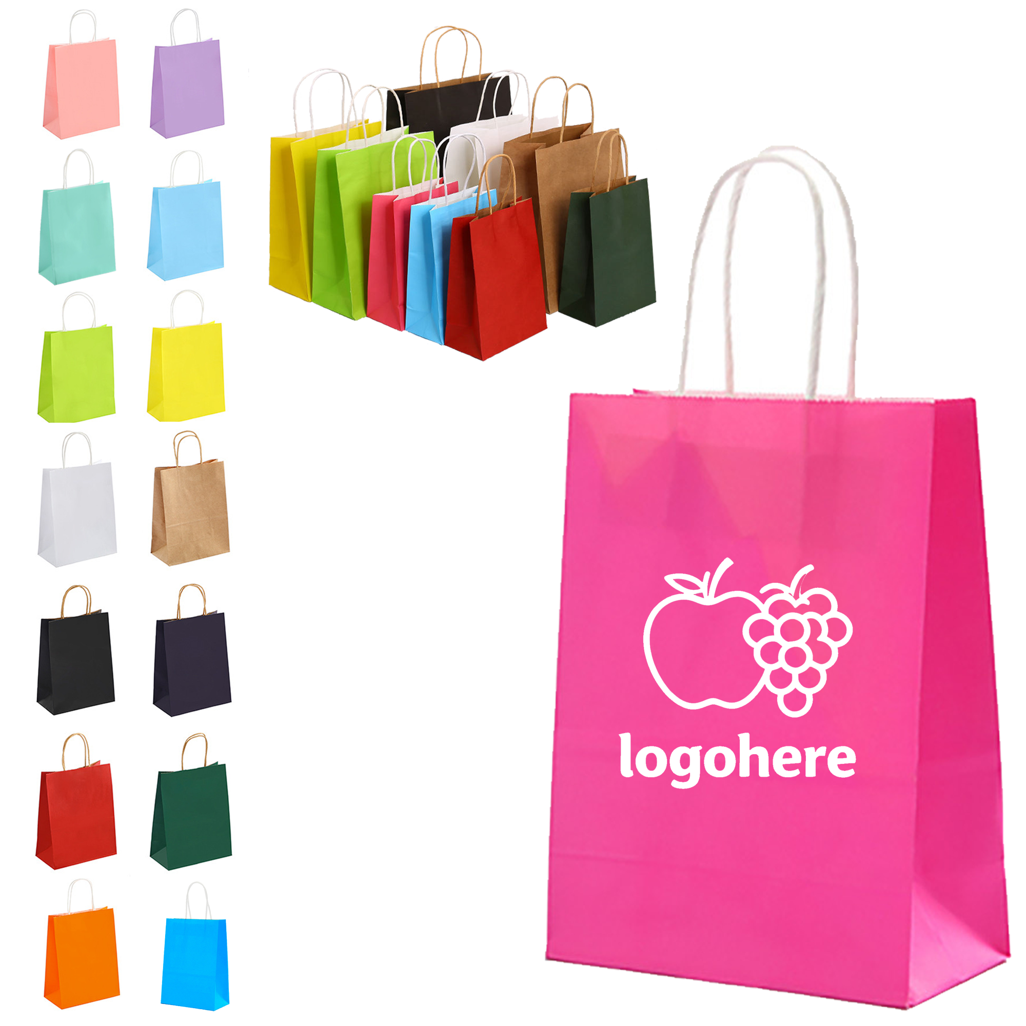 Recycled Kraft Shopping Bag 2