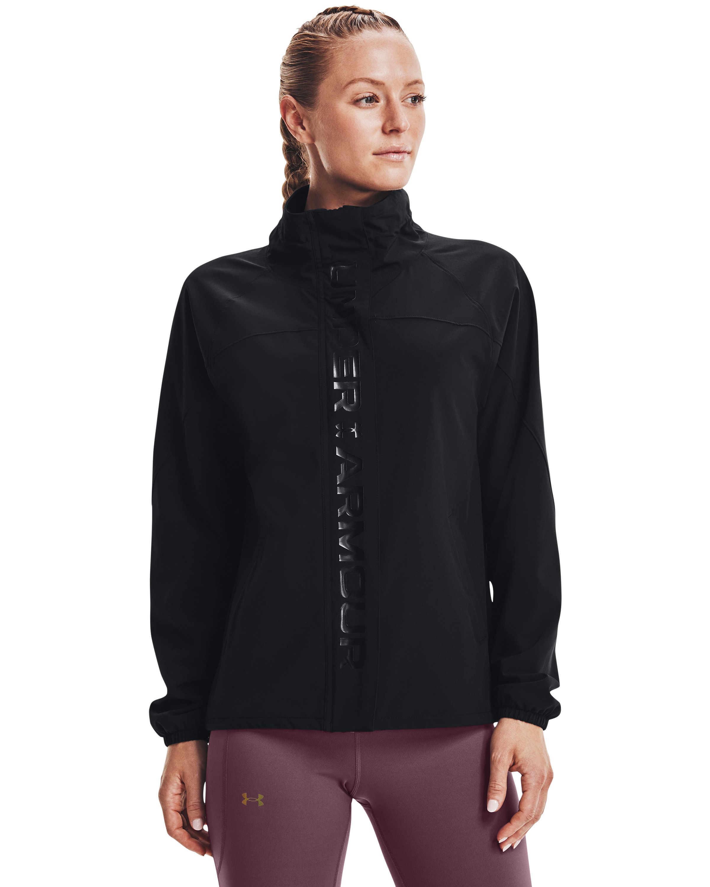 UA RUSH Woven Women's Full-Zip Jacket 1