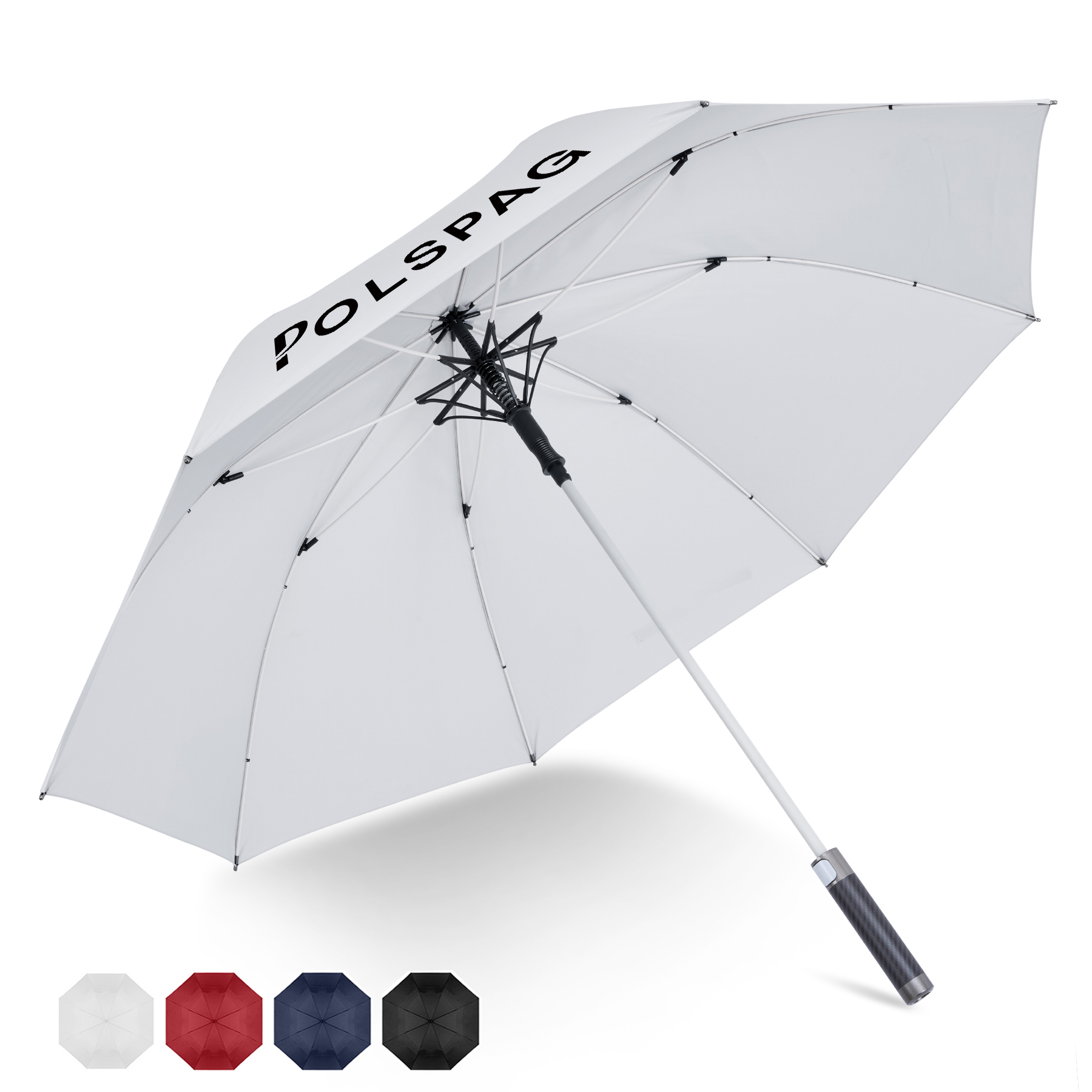 60" Arc Auto-Open Water-Repellent Golf Umbrella 8