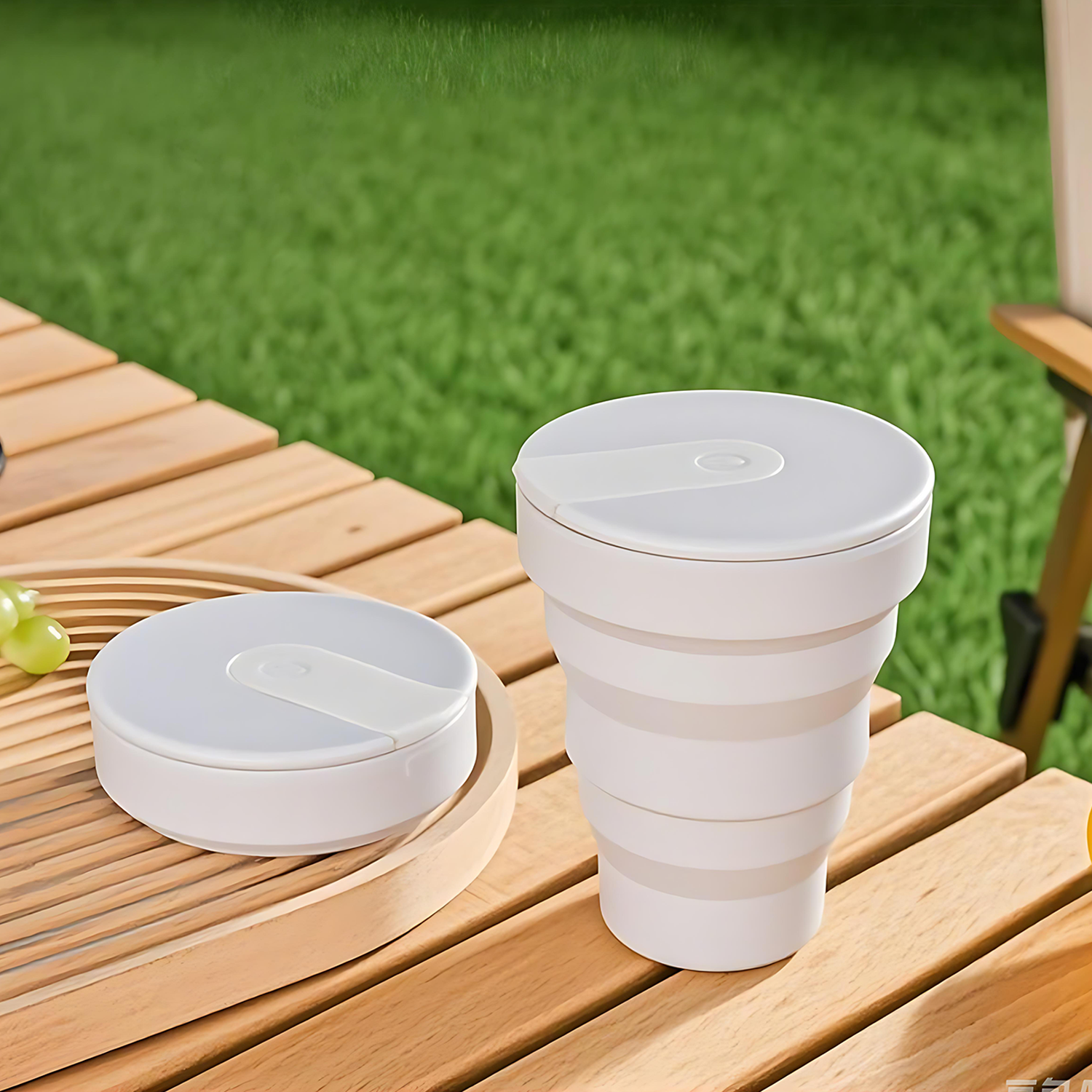 12oz/16oz Foldable Travel Coffee Cup – Telescopic Design 6