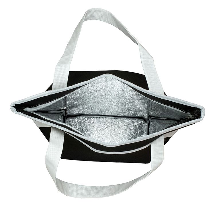 "THE HORIZON" Zipper Cooler Tote 6-Pack Size 14