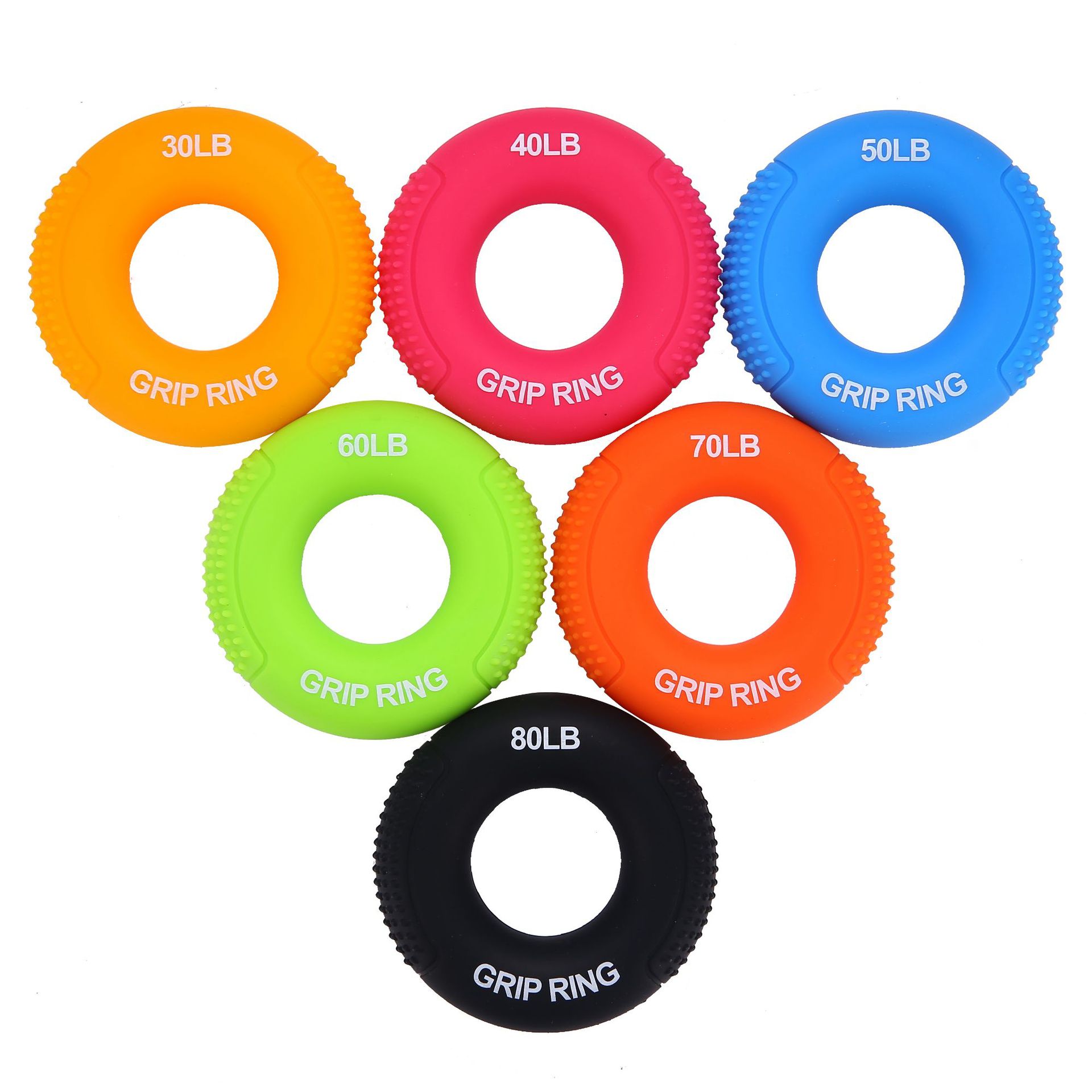 Non-slip Hand Strengthener Grip Ring 1