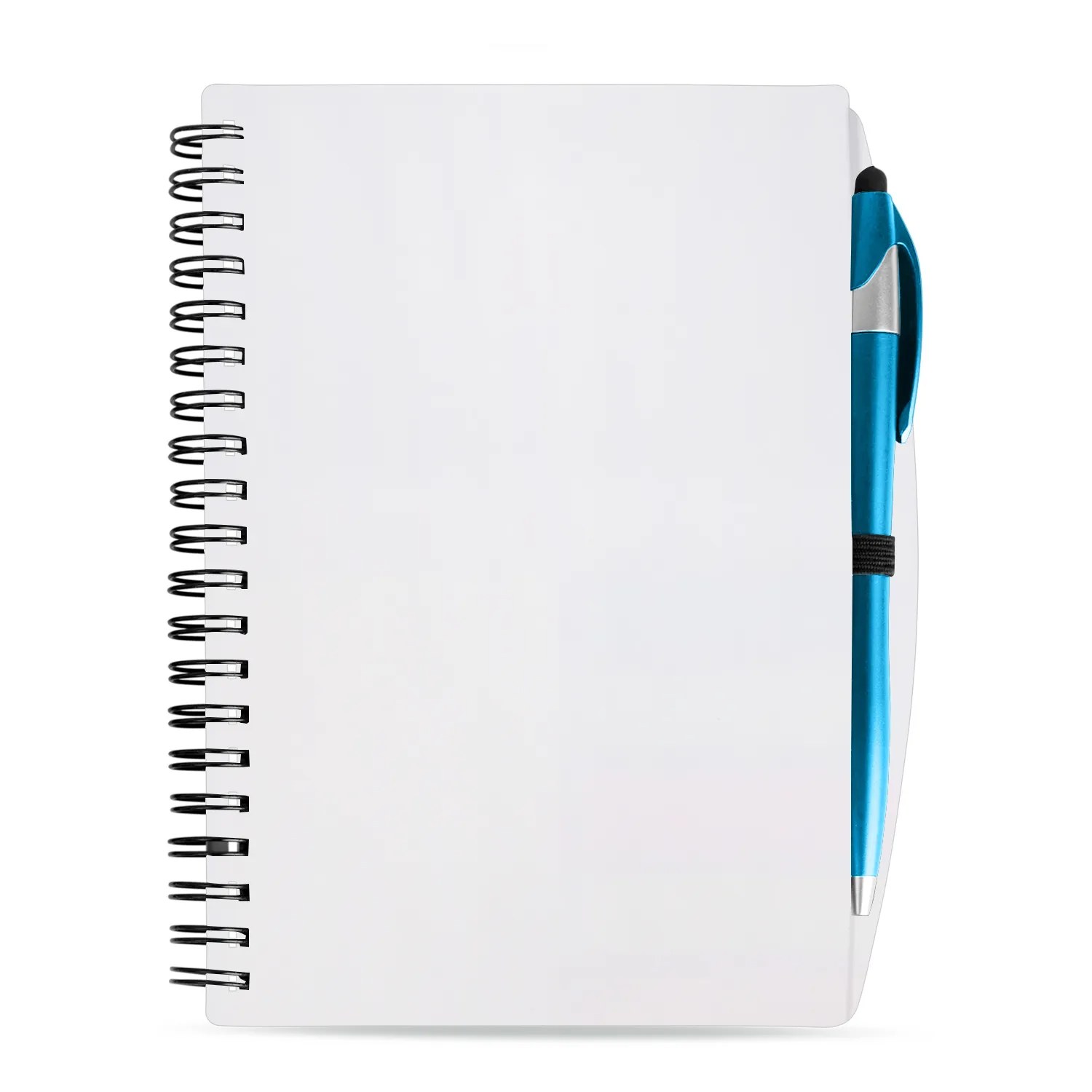 SpiralScript 5.5 x 7 Plastic Spiral Journal with Pen 16