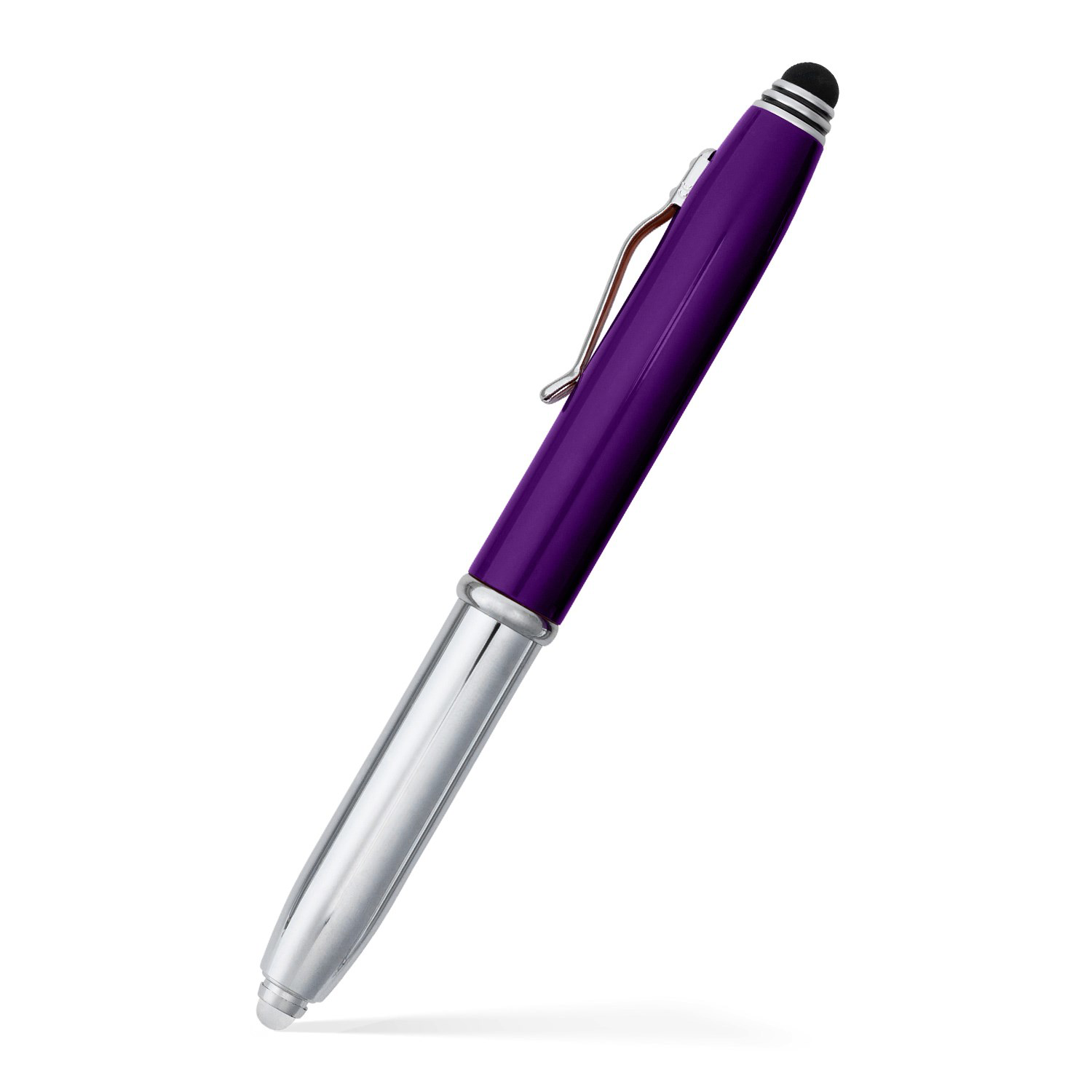 Flashlight and Stylus Metal Pen 6