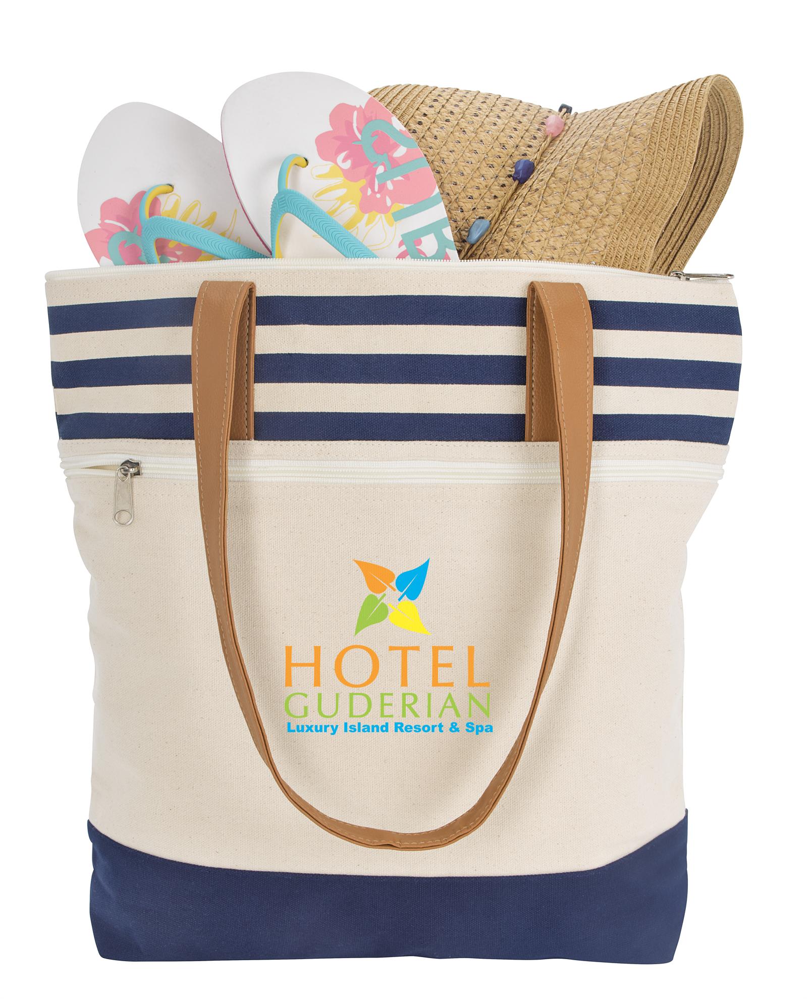 Atchison® Cora Lane Cotton Tote, custom tote bag with logo imprint 4