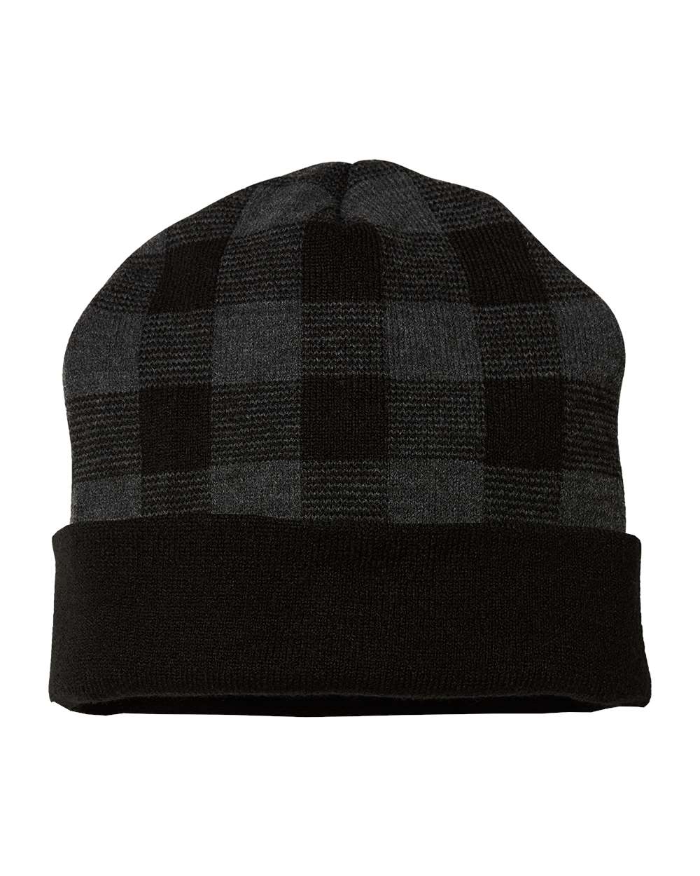 USA-Made Plaid Beanie - RKP12 7