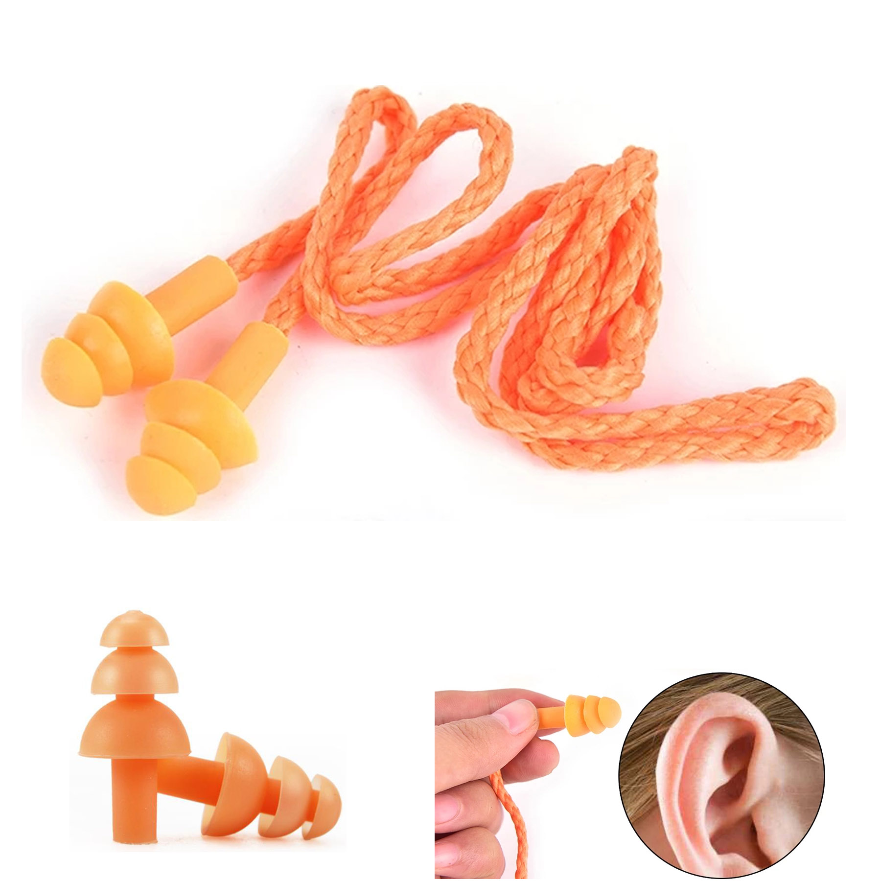 Soft Earplugs Noise Protection Sound Blocking 1