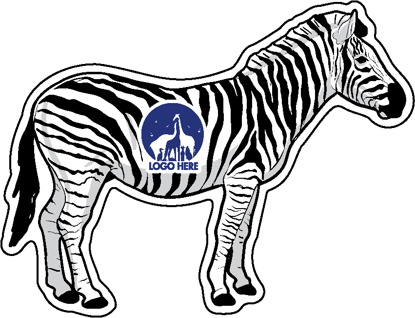 Stock Shape 1/4" Acrylic Magnet - USA Made 2