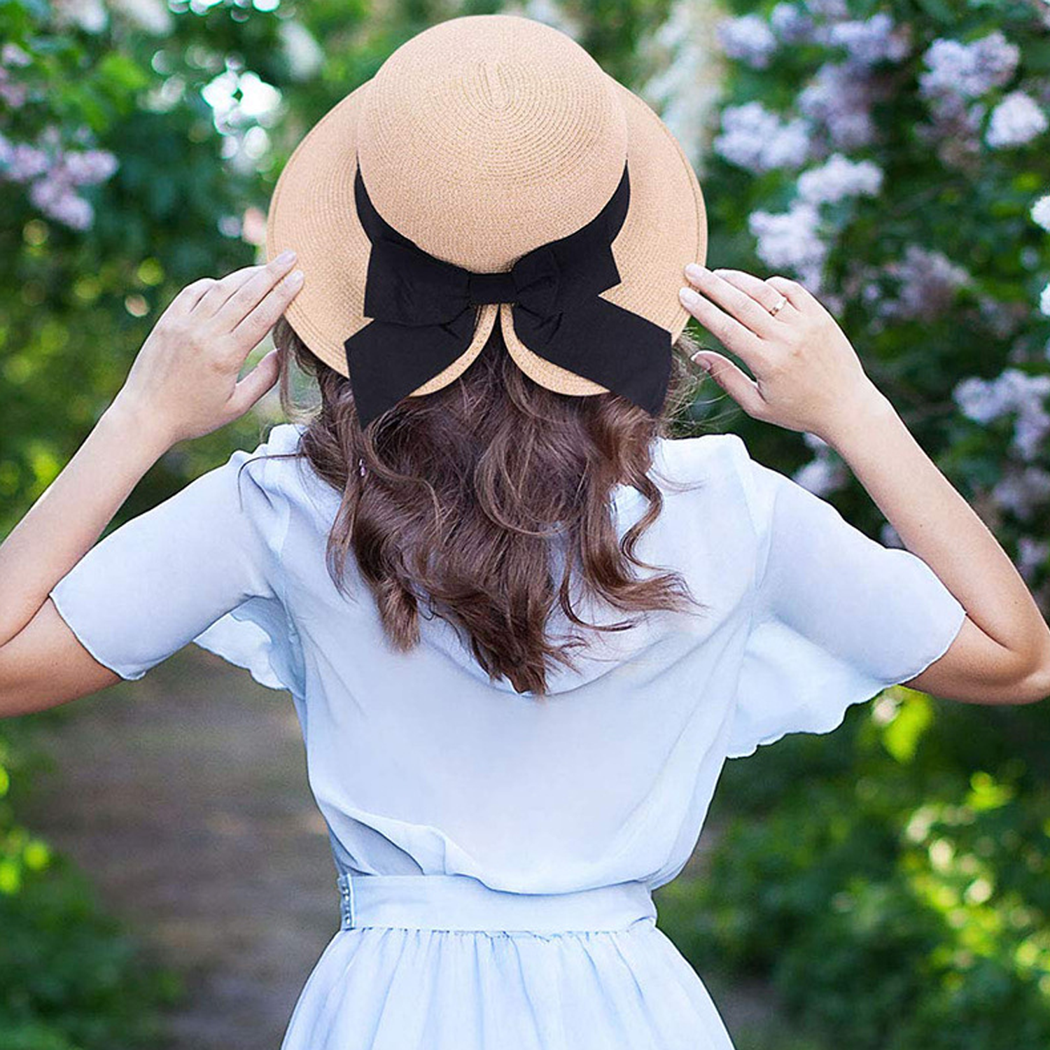Casual Outings With Braided Straw Hats 4