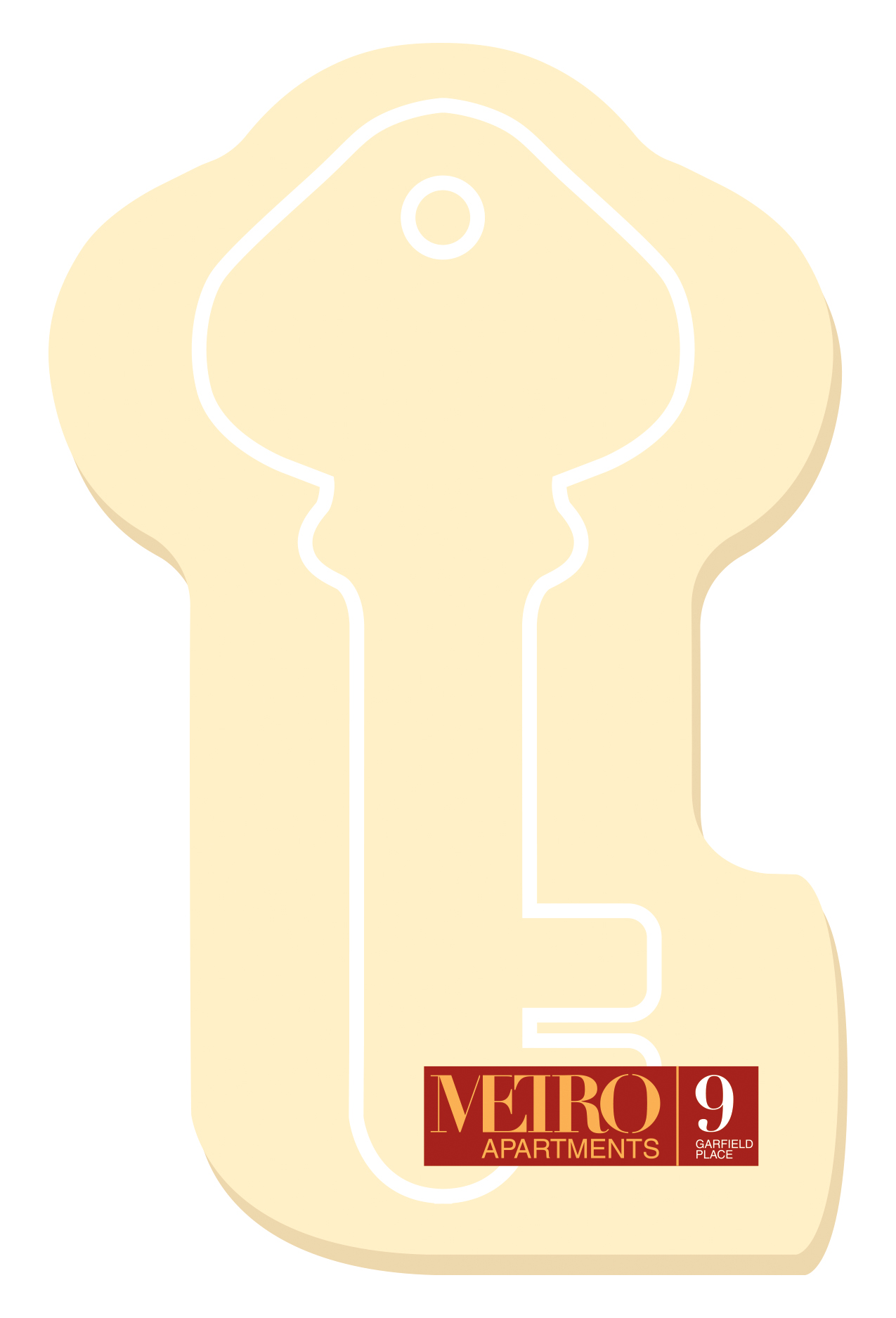 Souvenir® Sticky Note™ 4" x 6" Die Cut Pad, 50 sheet 13