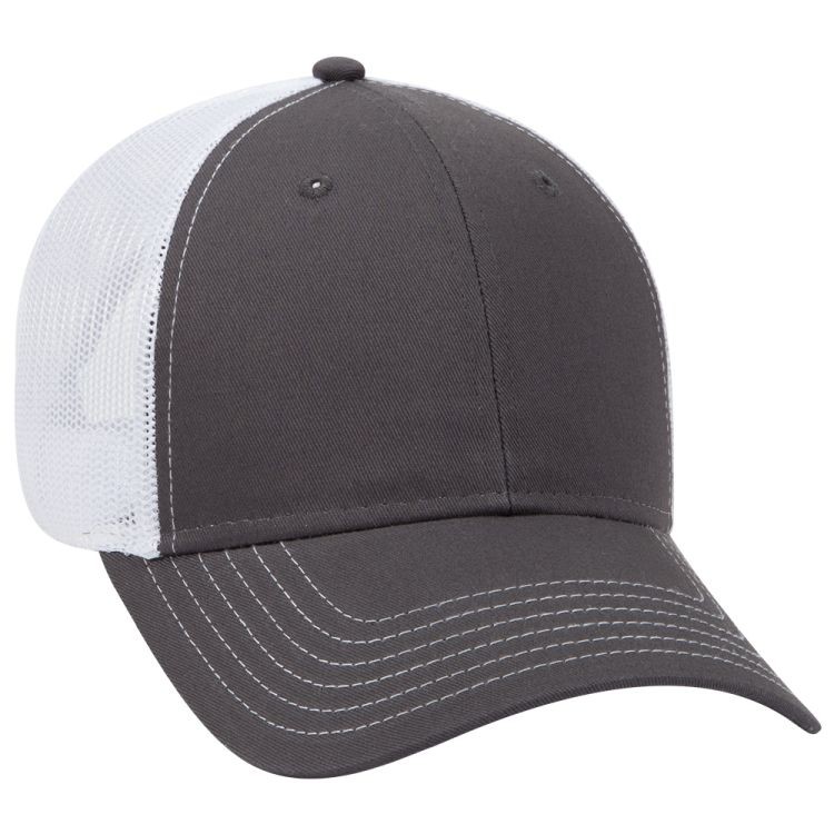 OTTO CAP® 6 Panel Low Profile Mesh Back Trucker Hat 241