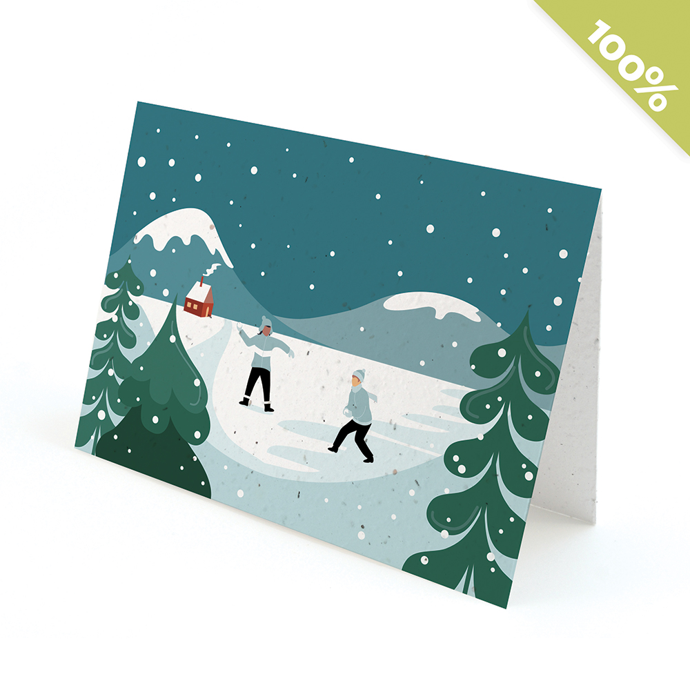 Winter Joy Business Holiday Cards 4