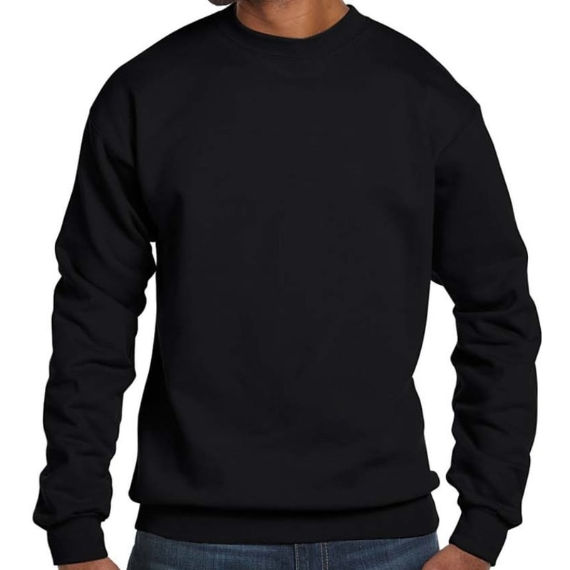 Hanes 7.8 Oz. ComfortBlend® EcoSmart® 50/50 Fleece Crew, custom hoodie or sweatshirt with logo imprint 10