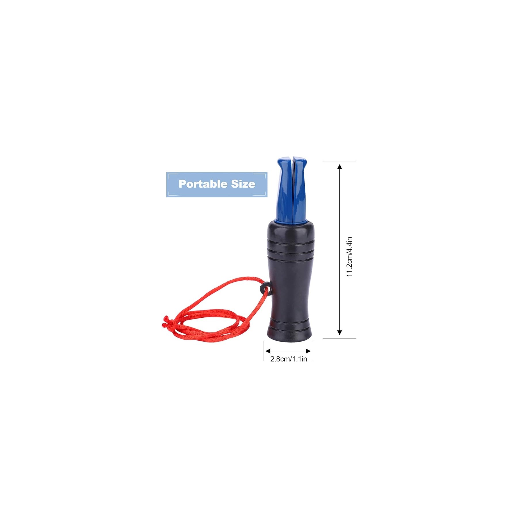 Plastic Duck Call Hunting Whistle 6