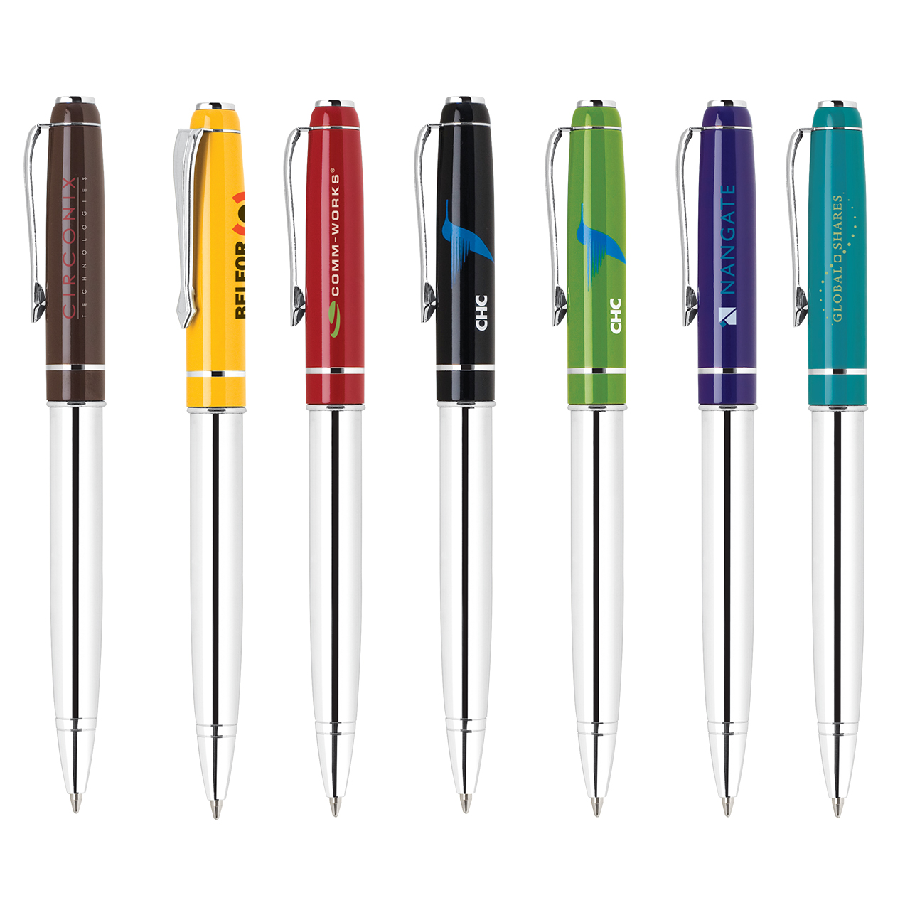 Asher Twist Action Pens 3