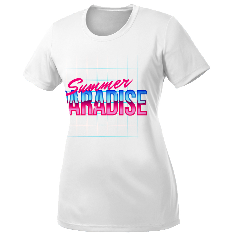Women's Athletic Tee Spot Sublimation T-Shirt 2