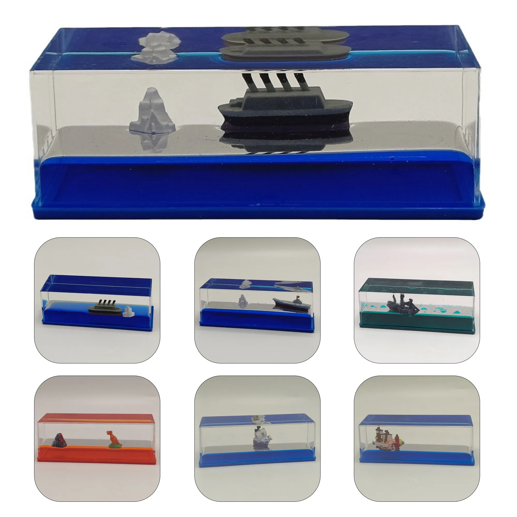 Cruise Ship Fluid Small Ornaments 6