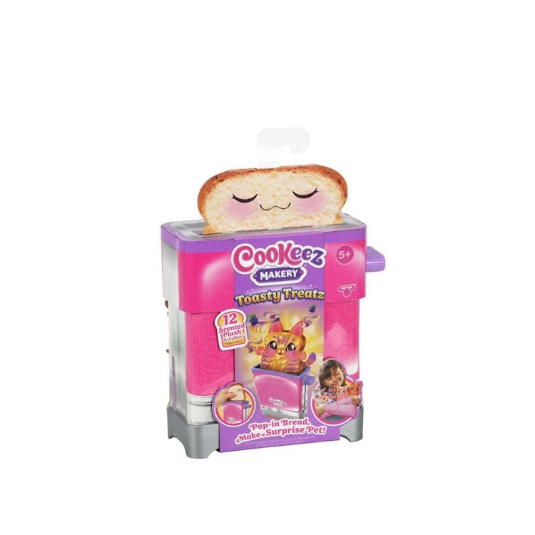 Cookeez Makery Toasty Treatz Toasters with Scented Plush - Assorted