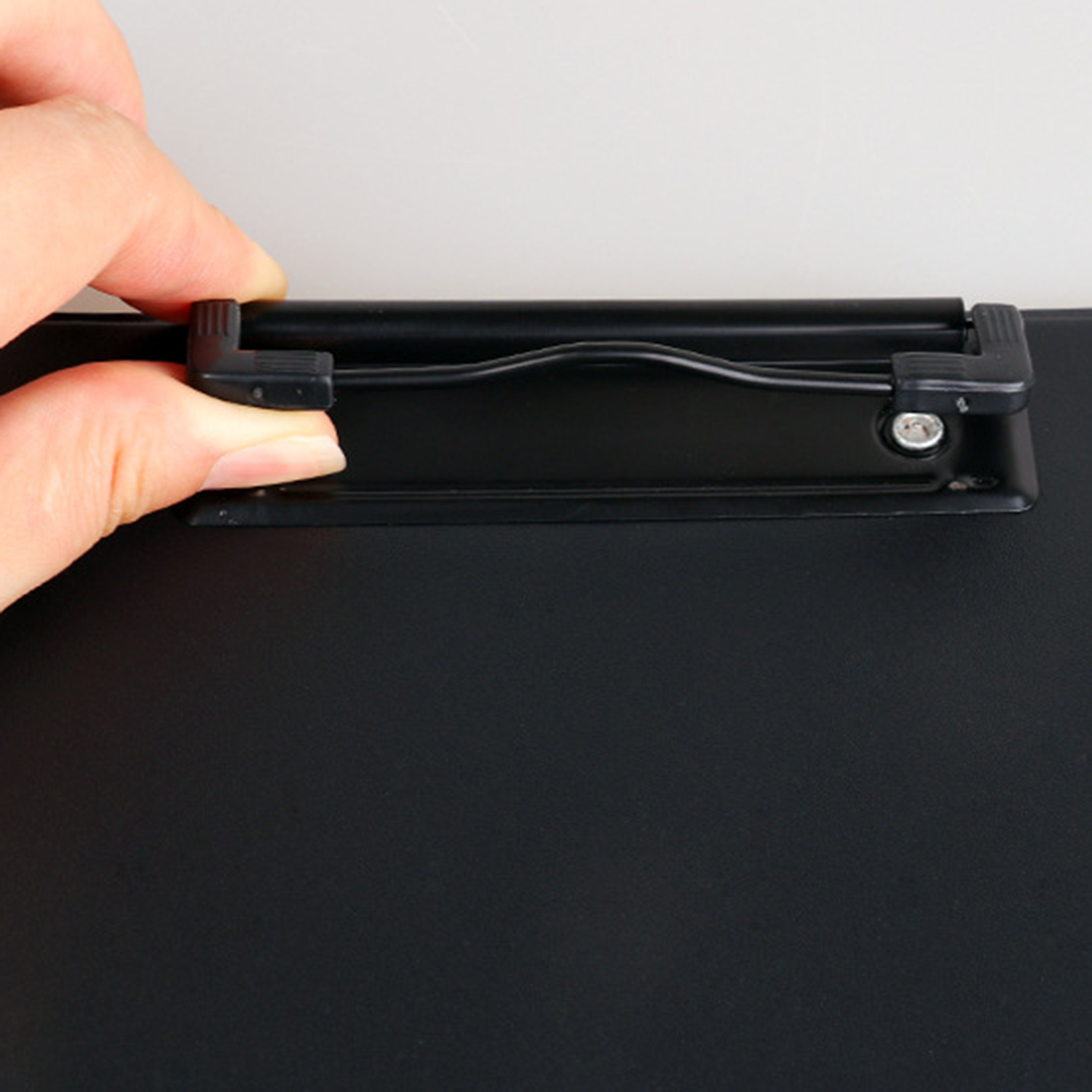 Office Business Leather A4 Clip File FolderFolio Clipboard 2